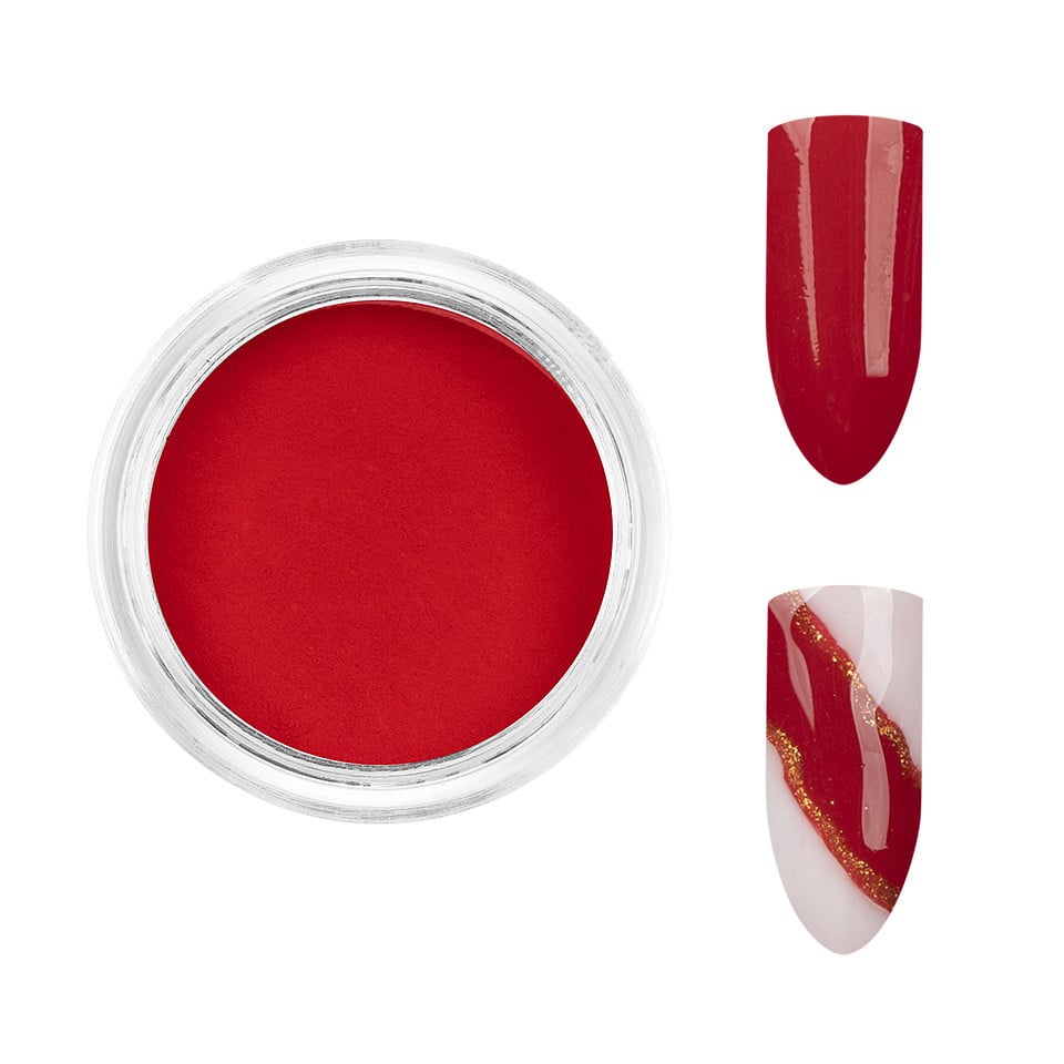 Pigment Unghii Neon LUXORISE, Red - 4 | YEO