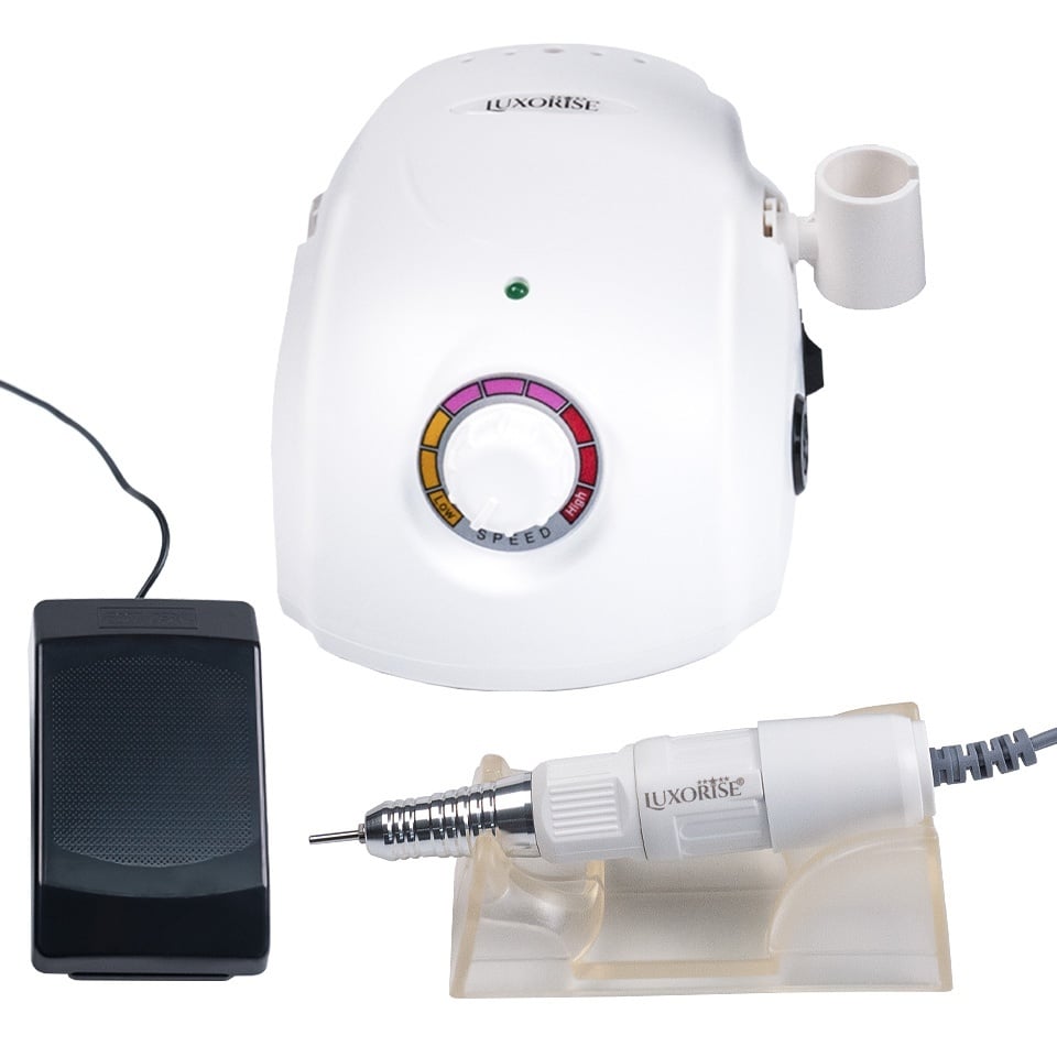 Pila Electrica Profesionala Marathon PRO - LUXORISE , 35.000 RPM - Alb