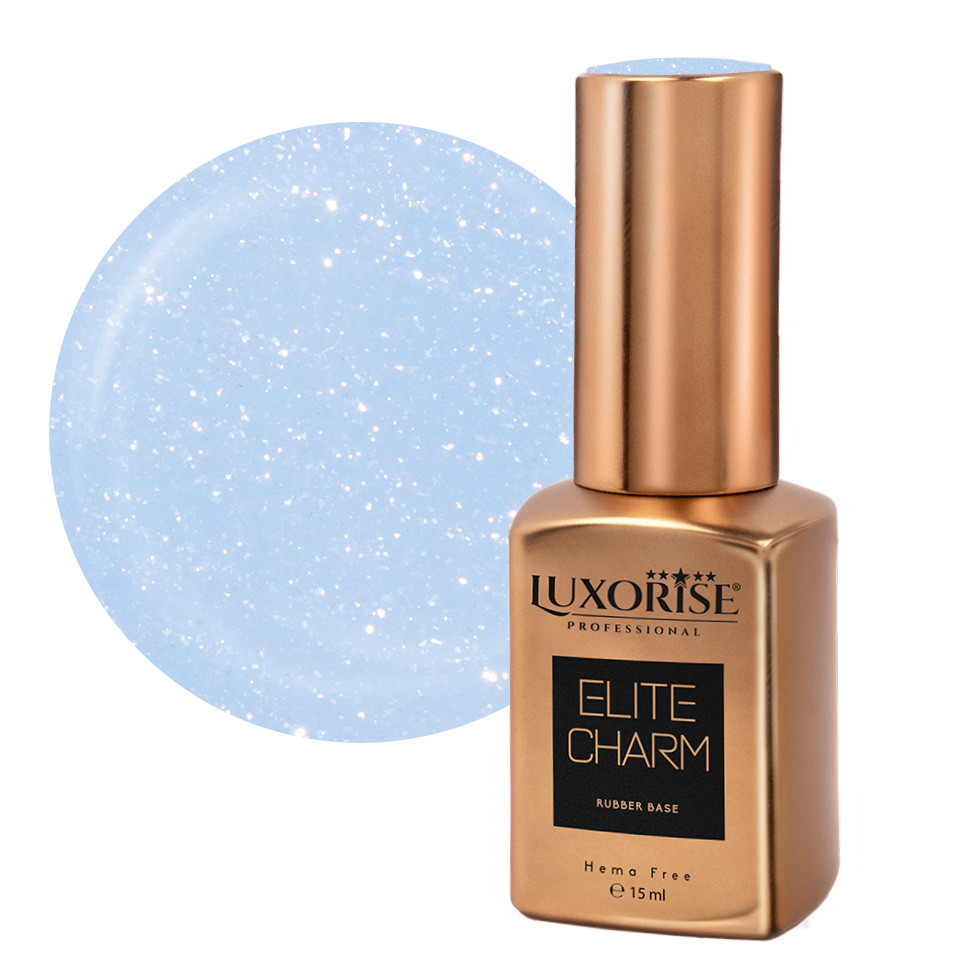 Rubber Base Hema Free LUXORISE ELITE CHARM - Cerulean Calm 15ml