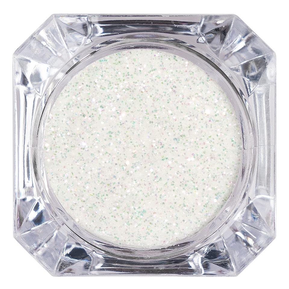 Sclipici Glitter Unghii Pulbere LUXORISE, Silver Blaze