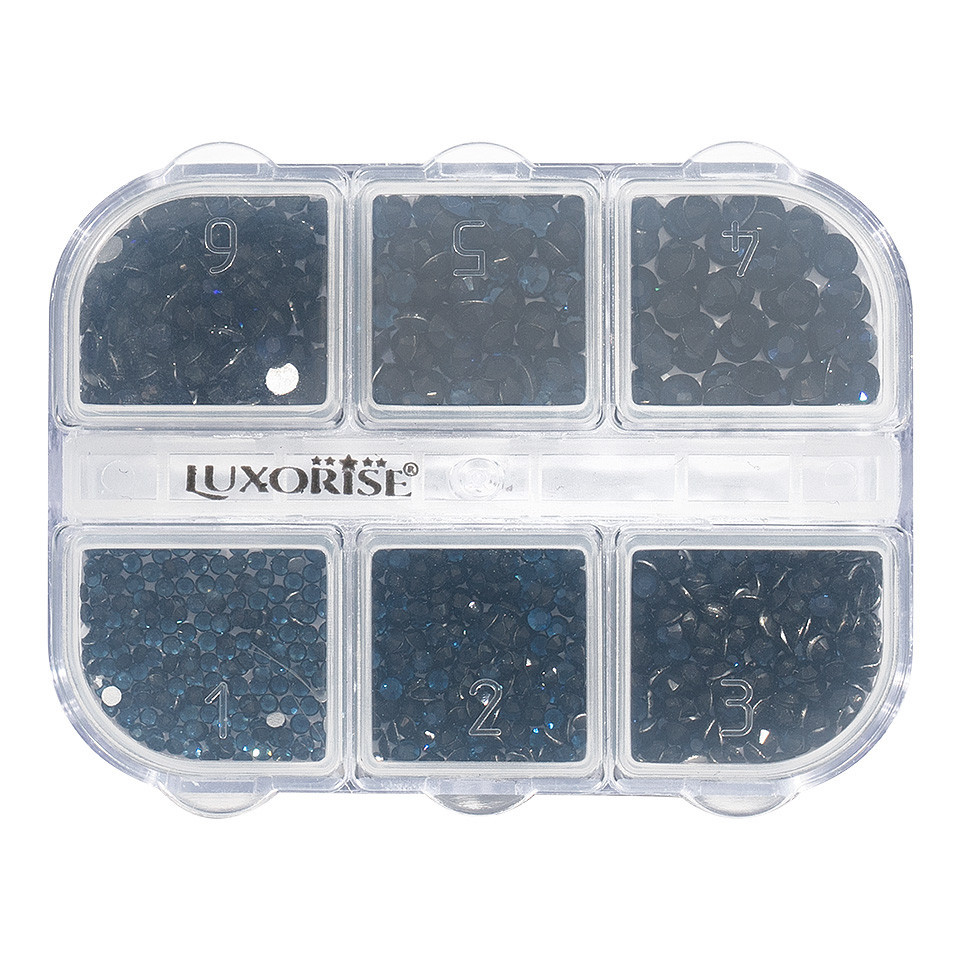 Strasuri Unghii LUXORISE Midnight Beauty, 6 modele - 1 | YEO