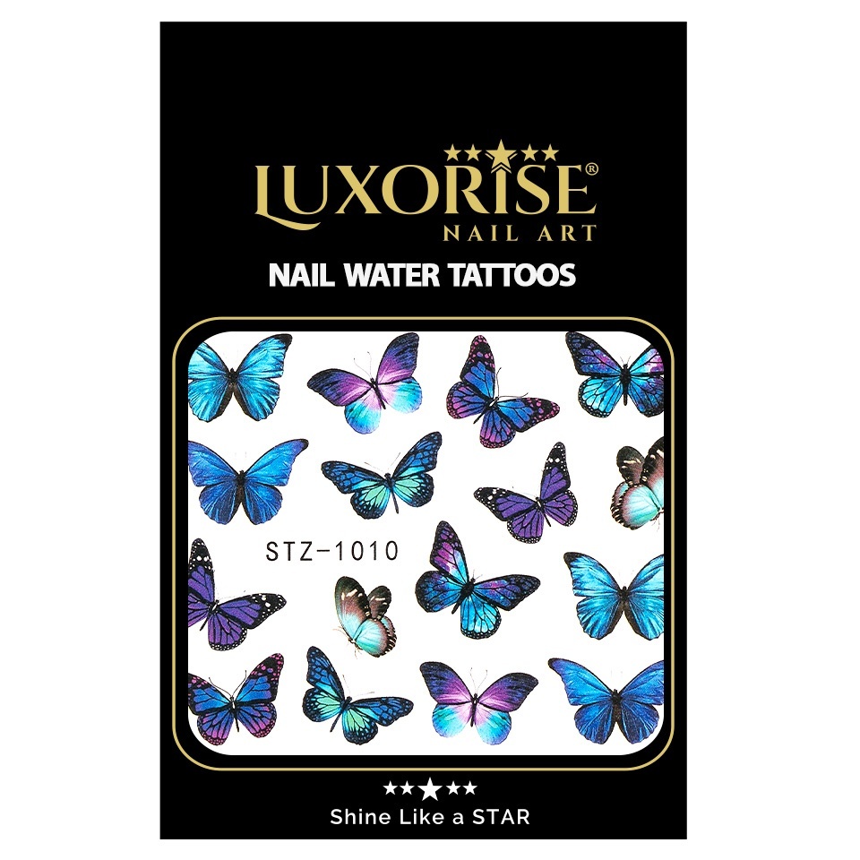 Tatuaj Unghii LUXORISE Butterfly Game, STZ-1010 - 1 | YEO
