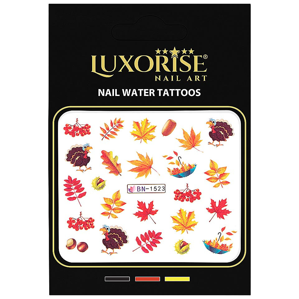 Tatuaj Unghii LUXORISE Fall Reflection, BN-1523 - 1 | YEO