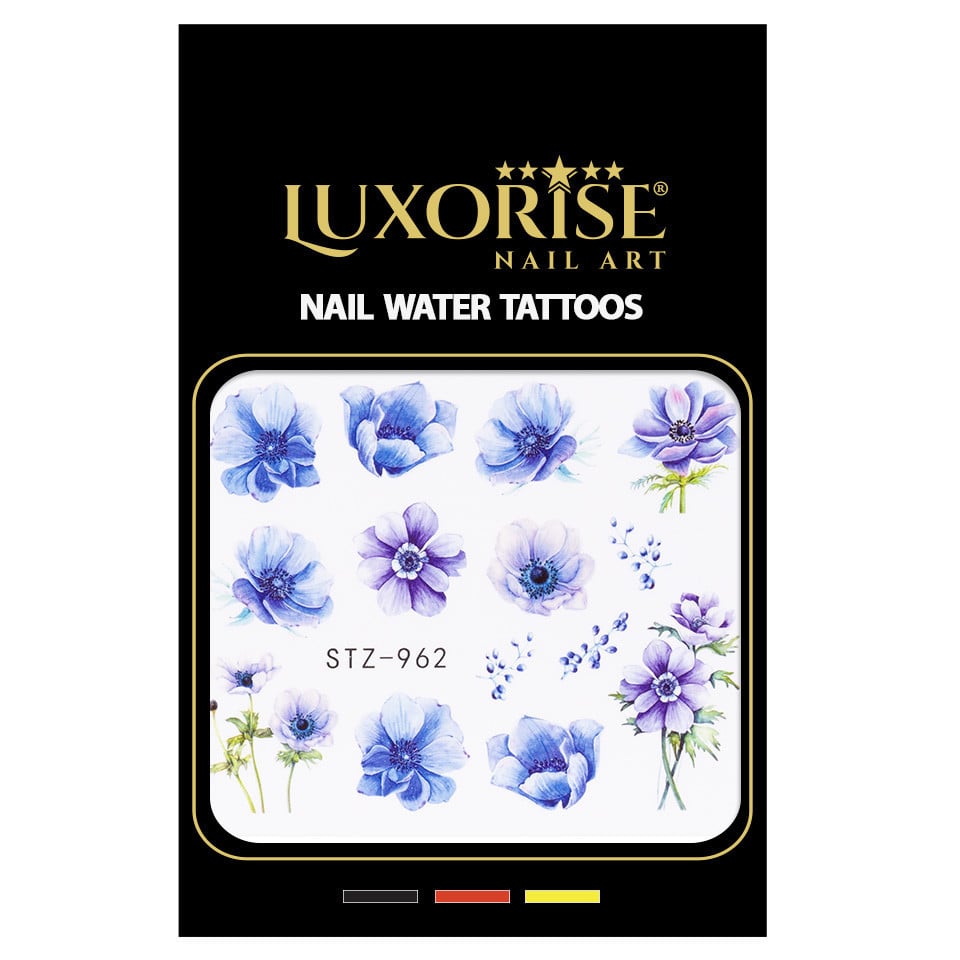 Tatuaj Unghii LUXORISE Flower Reloaded, STZ-962 - 1 | YEO