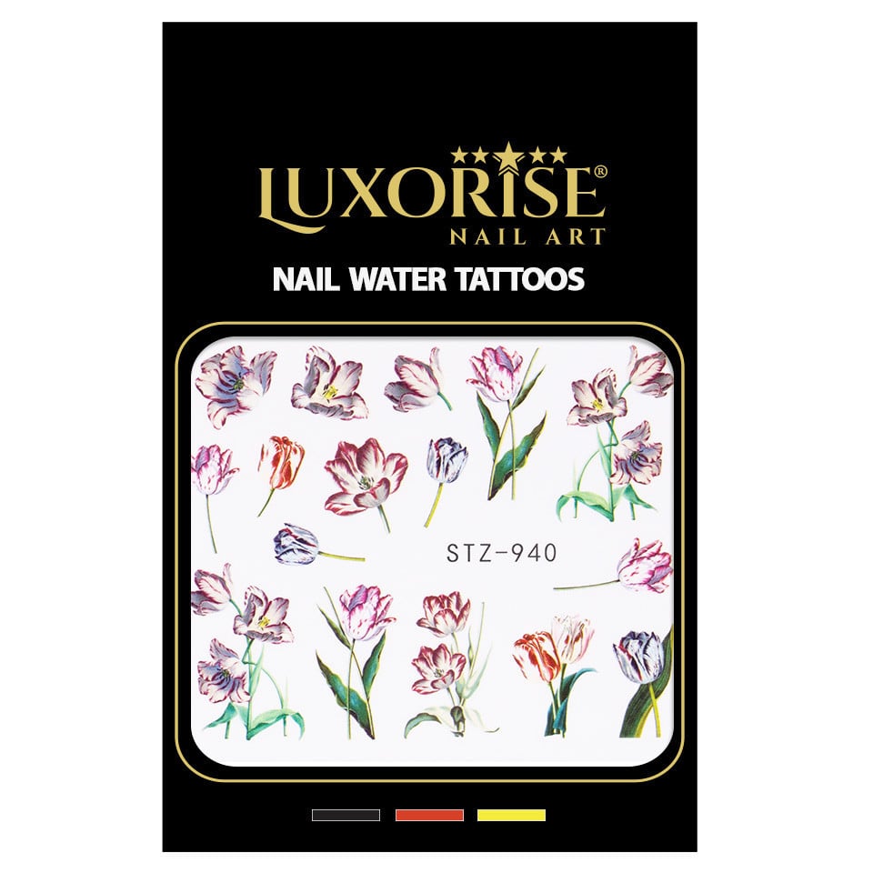 Tatuaj Unghii LUXORISE Flower Wear, STZ-940 - 1 | YEO