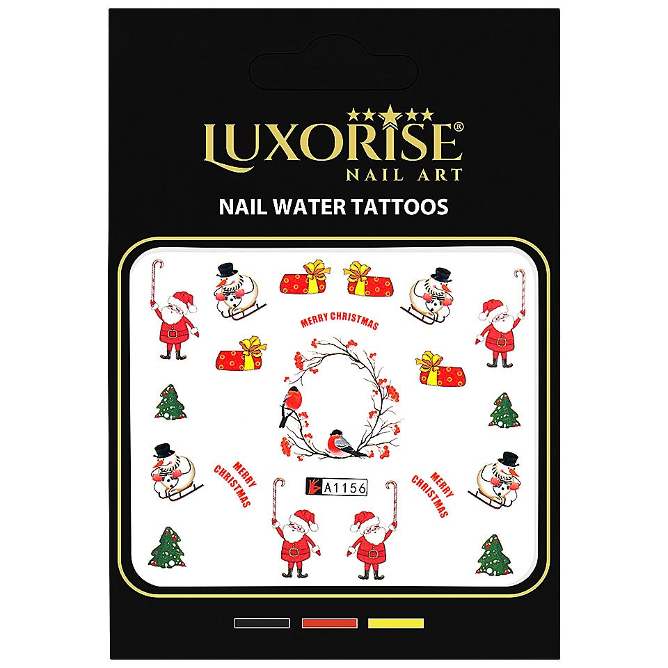 Tatuaj Unghii LUXORISE Holiday Cover, A1156 - 2 | YEO