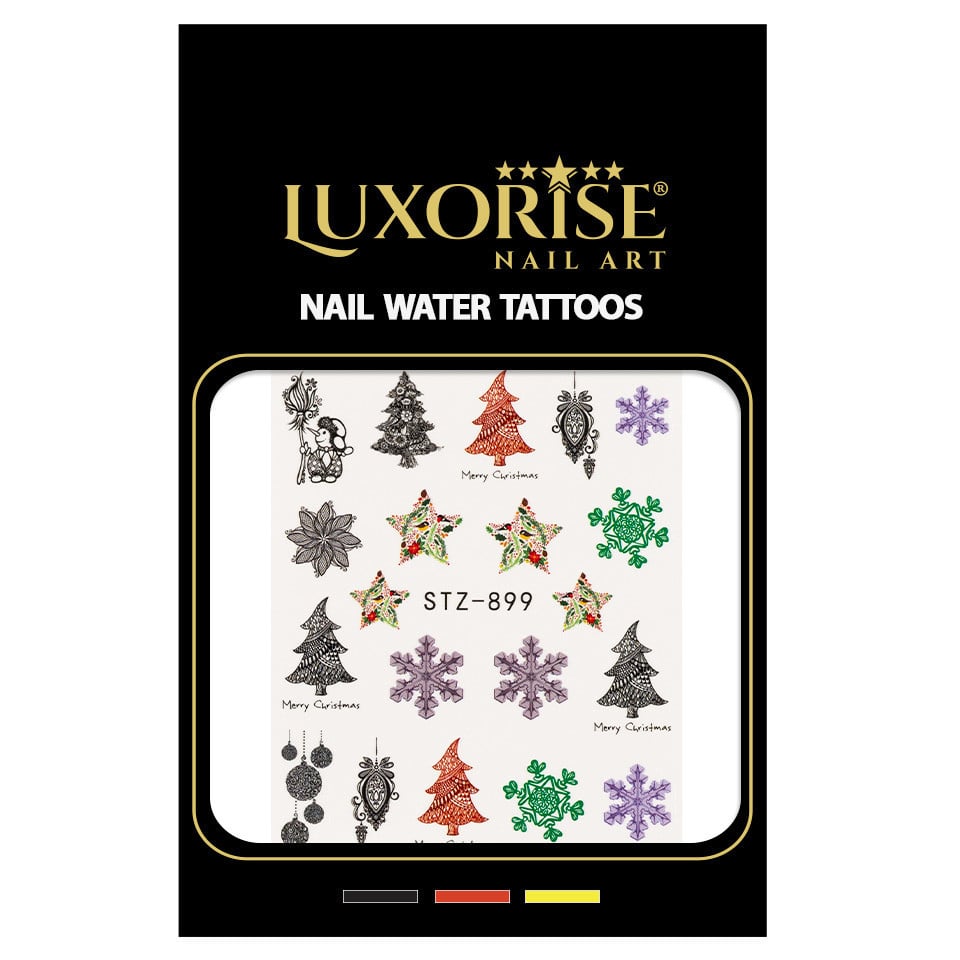 Tatuaj Unghii LUXORISE Simple Holiday Wonder, STZ-899 - 2 | YEO