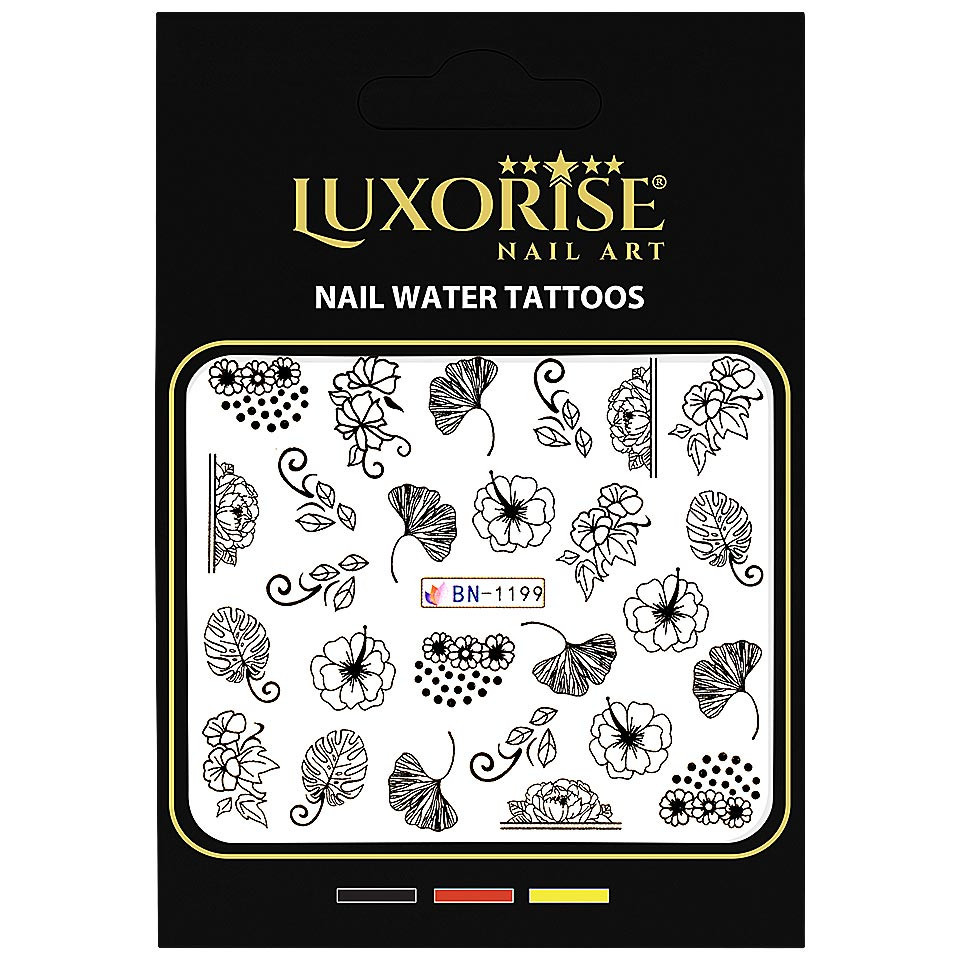 Tatuaj Unghii LUXORISE Simple Song, BN-1199 - 2 | YEO