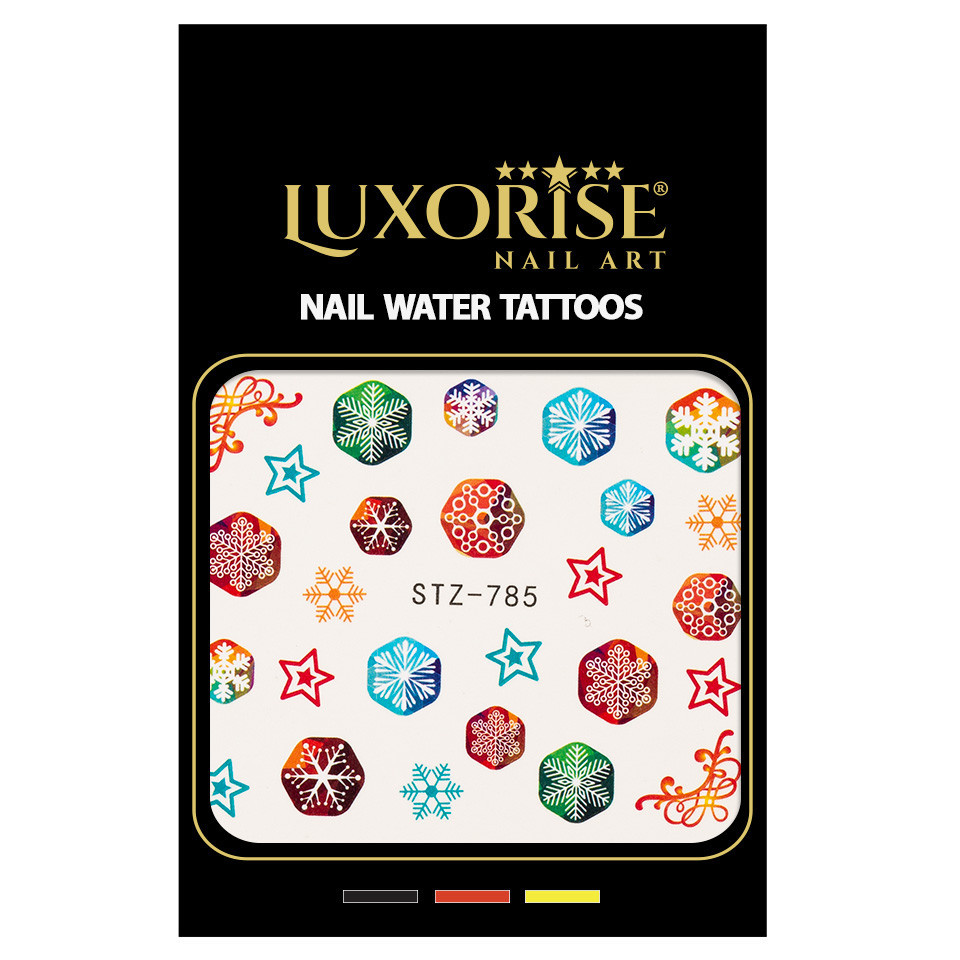 Tatuaj Unghii LUXORISE Snowflake Tale, STZ-785 - 2 | YEO