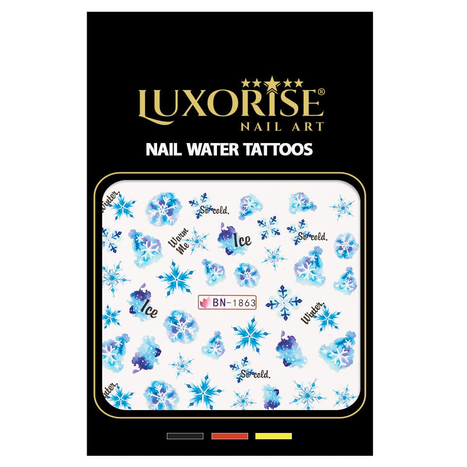 Tatuaj Unghii LUXORISE Winter Magic, BN-1863 - 2 | YEO