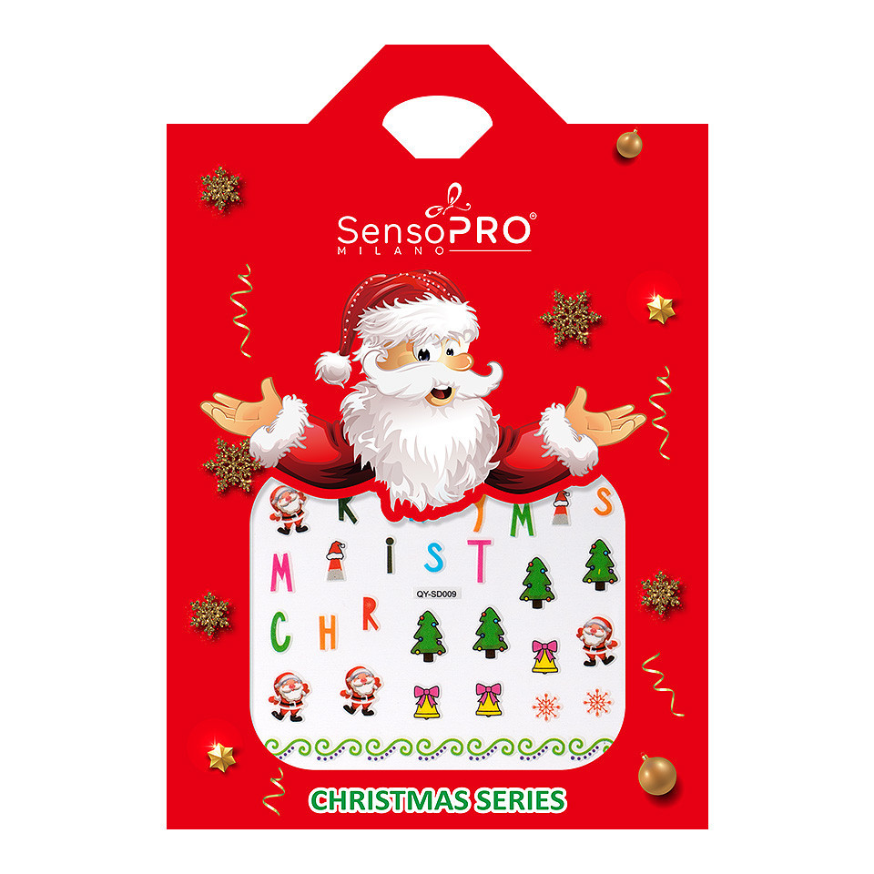 Abtibild Unghii SensoPRO Milano Christmas Wonderland Edition, QY-SD009 - 1 | YEO