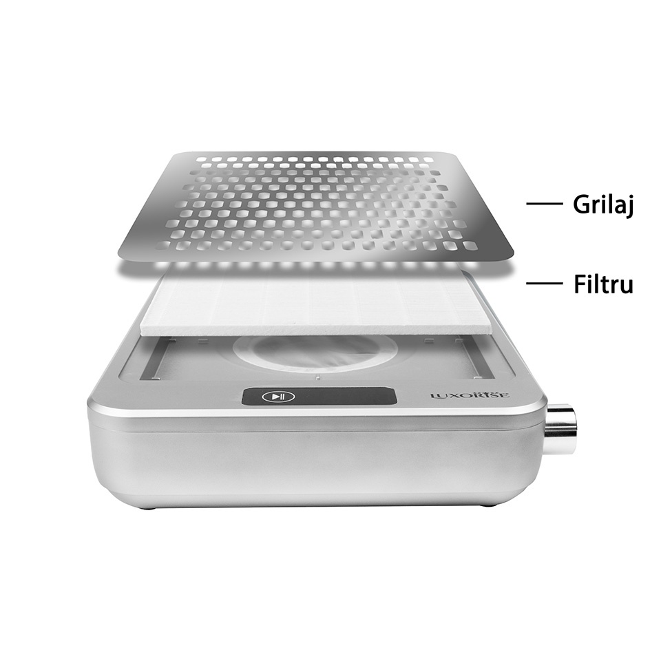 Aspirator Praf Unghii AeroMaster PRO 36 W - LUXORISE, Silver - 1 | YEO