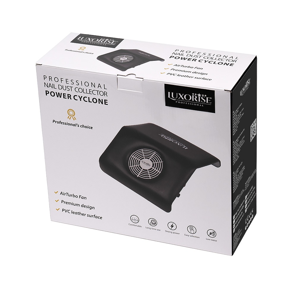 Aspirator praf unghii POWER CYCLONE 30W - LUXORISE , Black - 3 | YEO