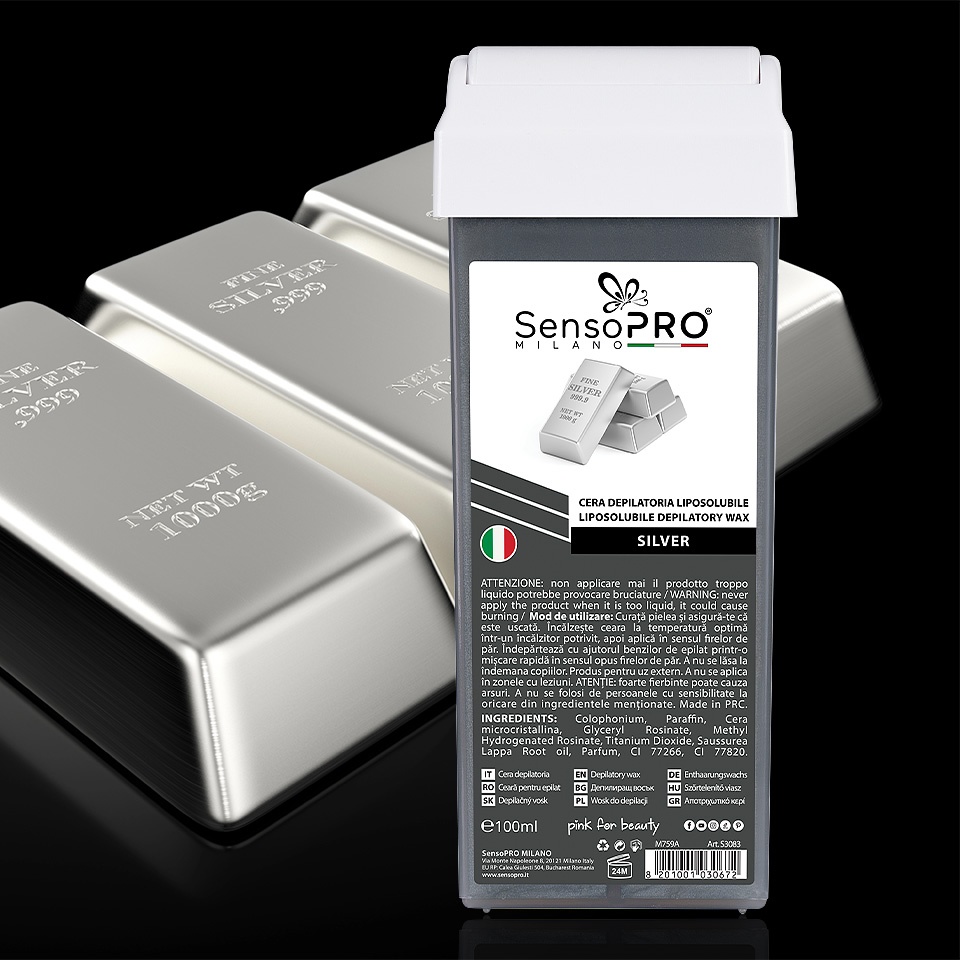Ceara Cartus SensoPRO Milano, Silver 100ml - 1 | YEO