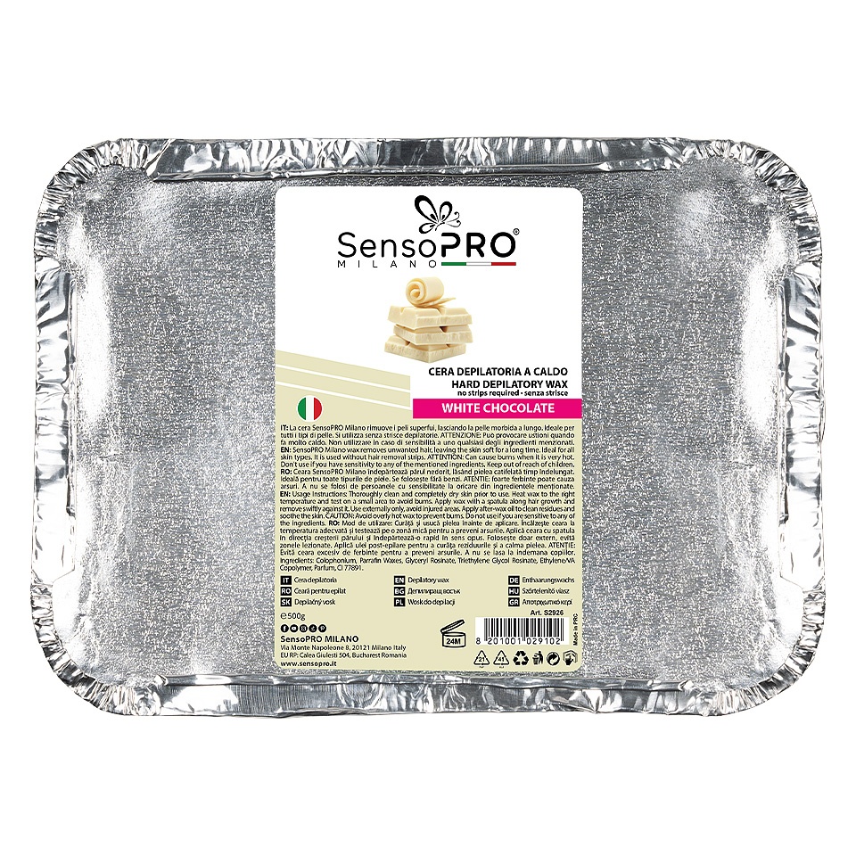 Ceara Epilat Traditionala White Chocolate SensoPRO Milano - 500g