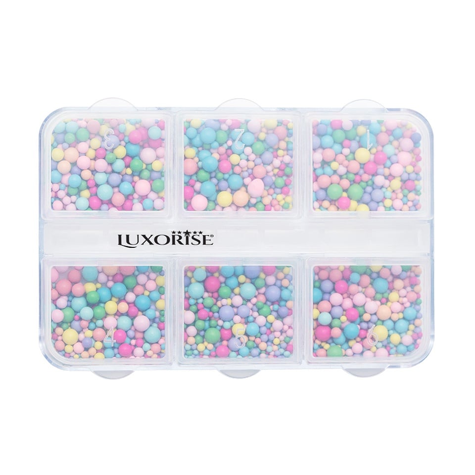 Decoratiune Nail Art LUXORISE, Rainbow Bubbles - 1 | YEO