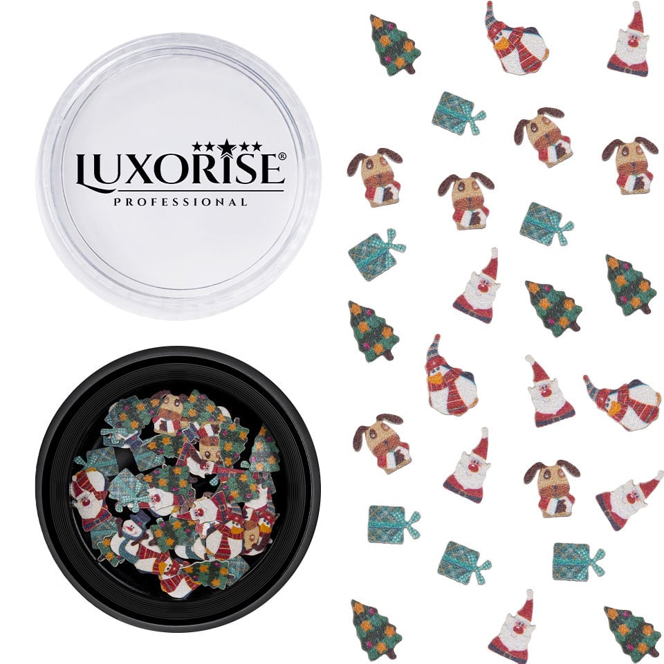 Decoratiuni Unghii Nail Art LUXORISE, Christmas Crush - 2 | YEO