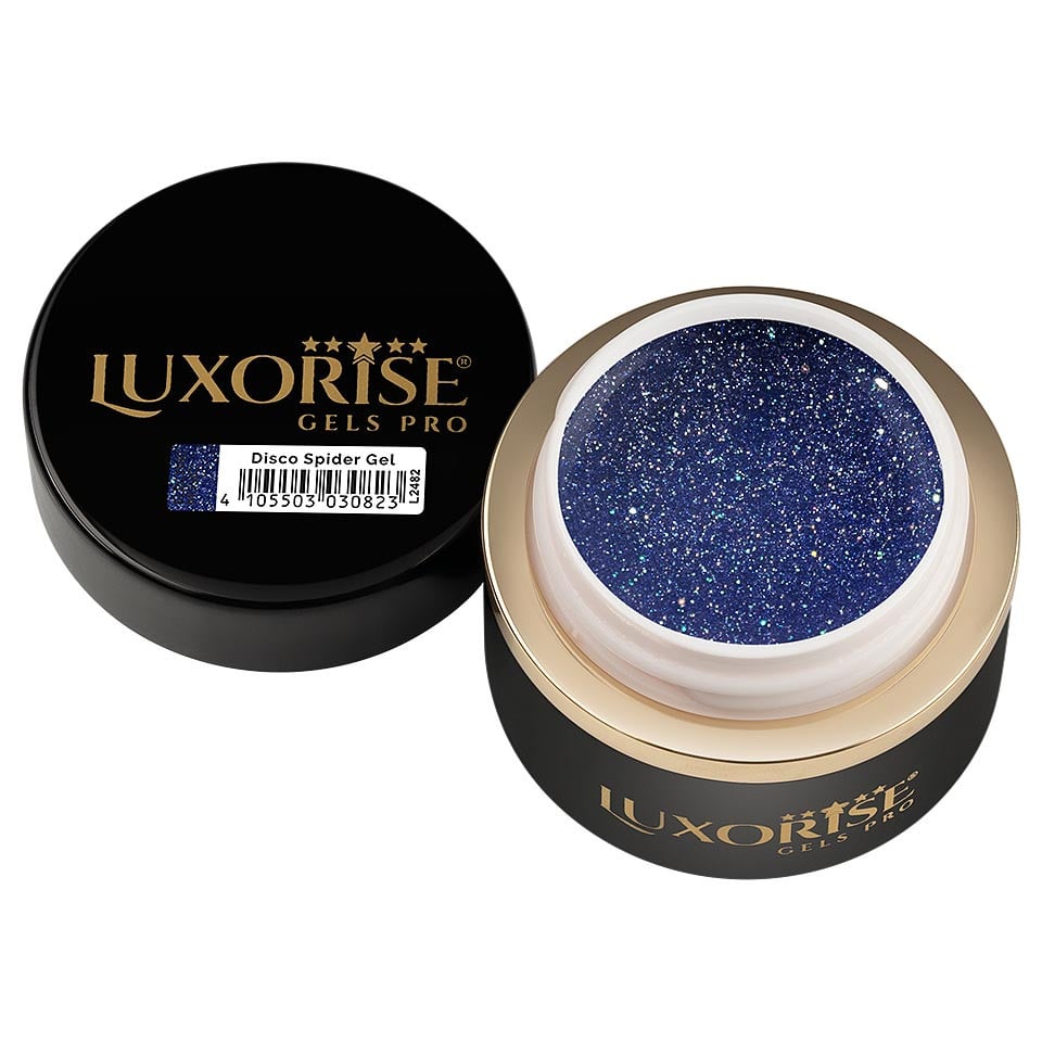 Disco Spider Gel LUXORISE, Blue - Electric Music, 5ml - 2 | YEO