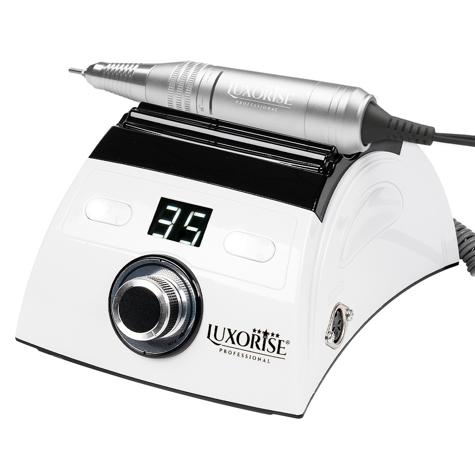 Freza unghii profesionala Energy PRO - LUXORISE , 35.000 RPM, White - 2 | YEO