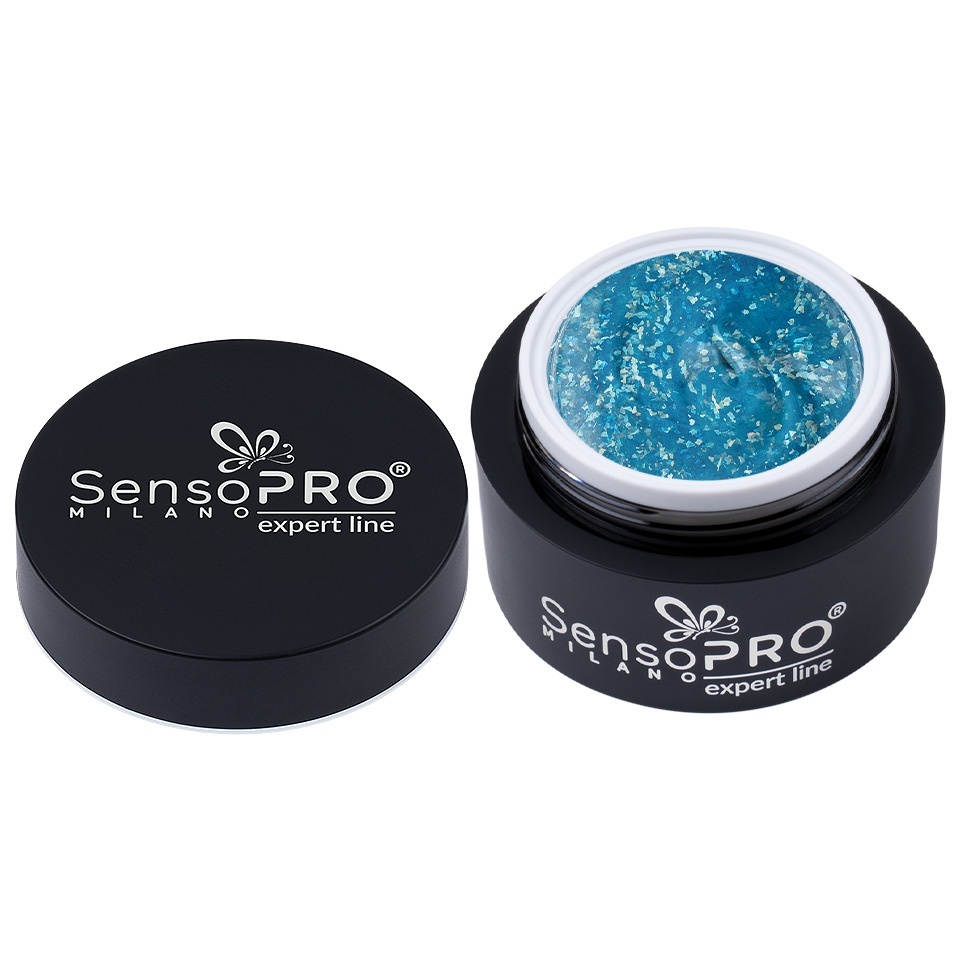 Gel Colorat UV SensoPRO Milano Expert Line - Glass Lake 5ml - 1 | YEO