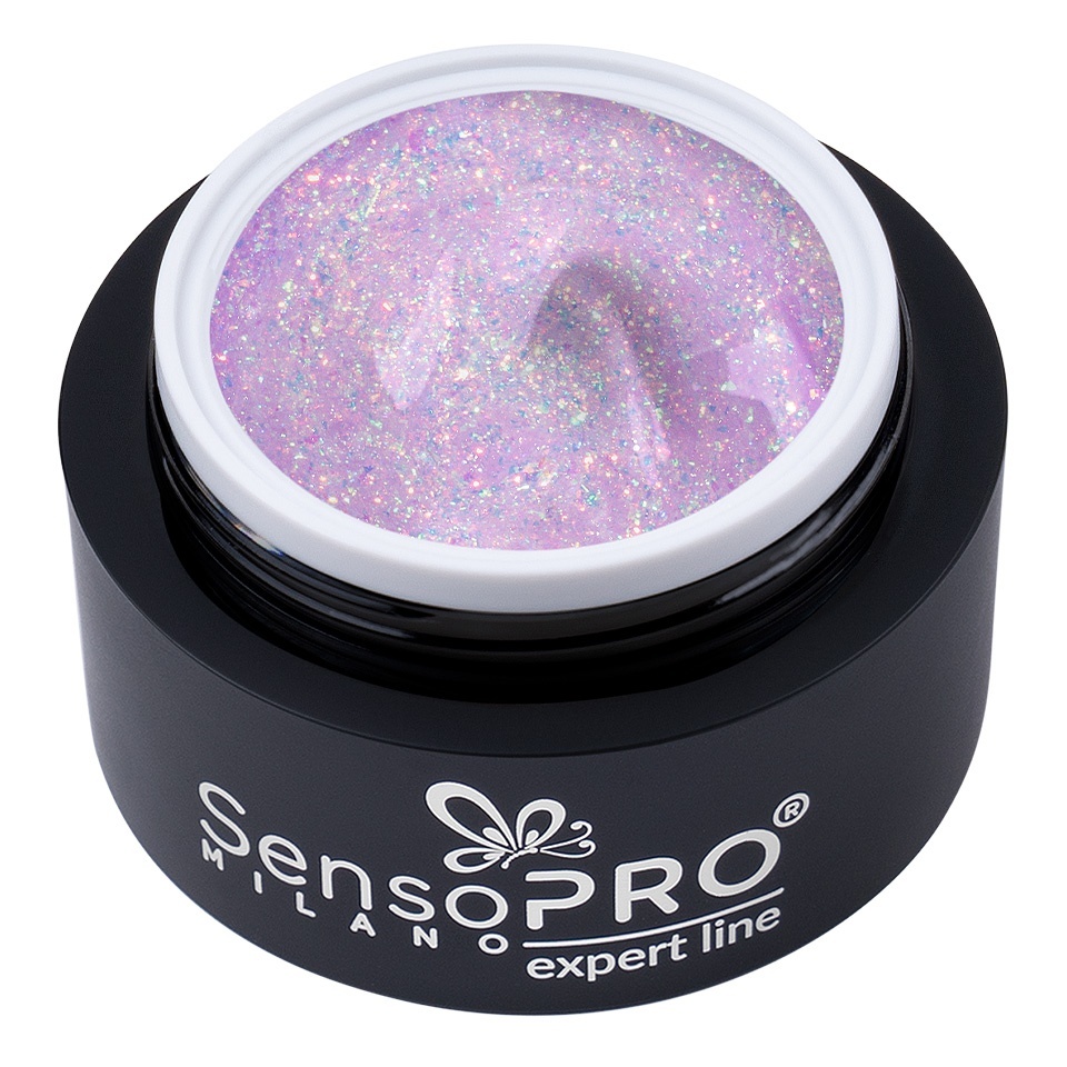 Gel Constructie Unghii Expert Line SensoPRO Milano - Diamond Sheen 30ml