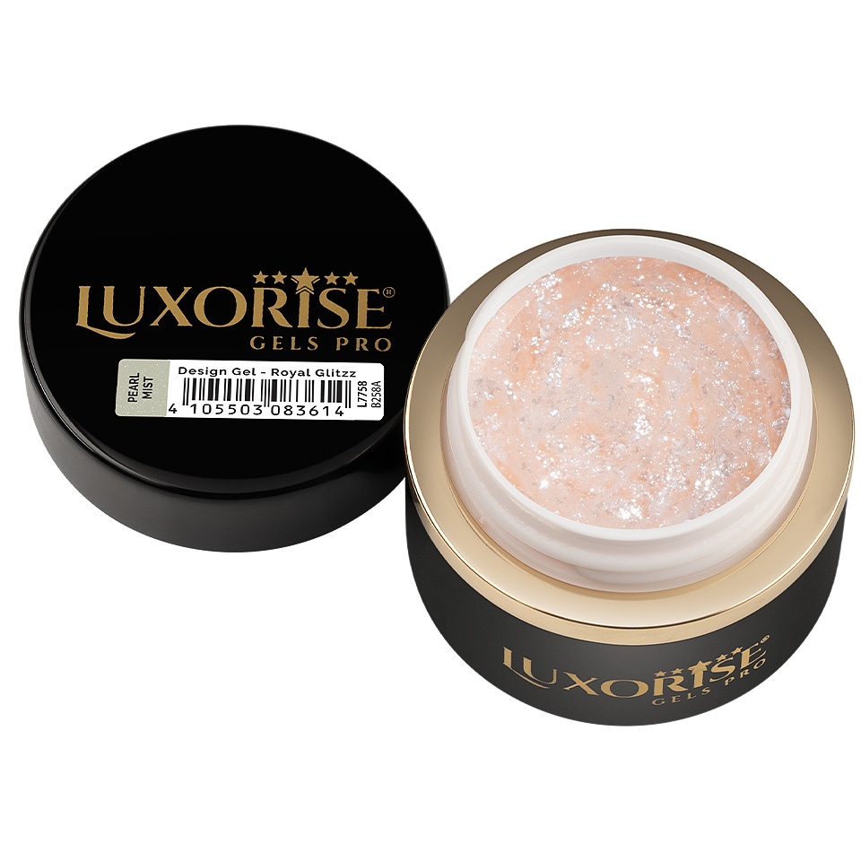Gel Design 3D LUXORISE - Royal Glitz, Pearl Mist 5ml - 1 | YEO