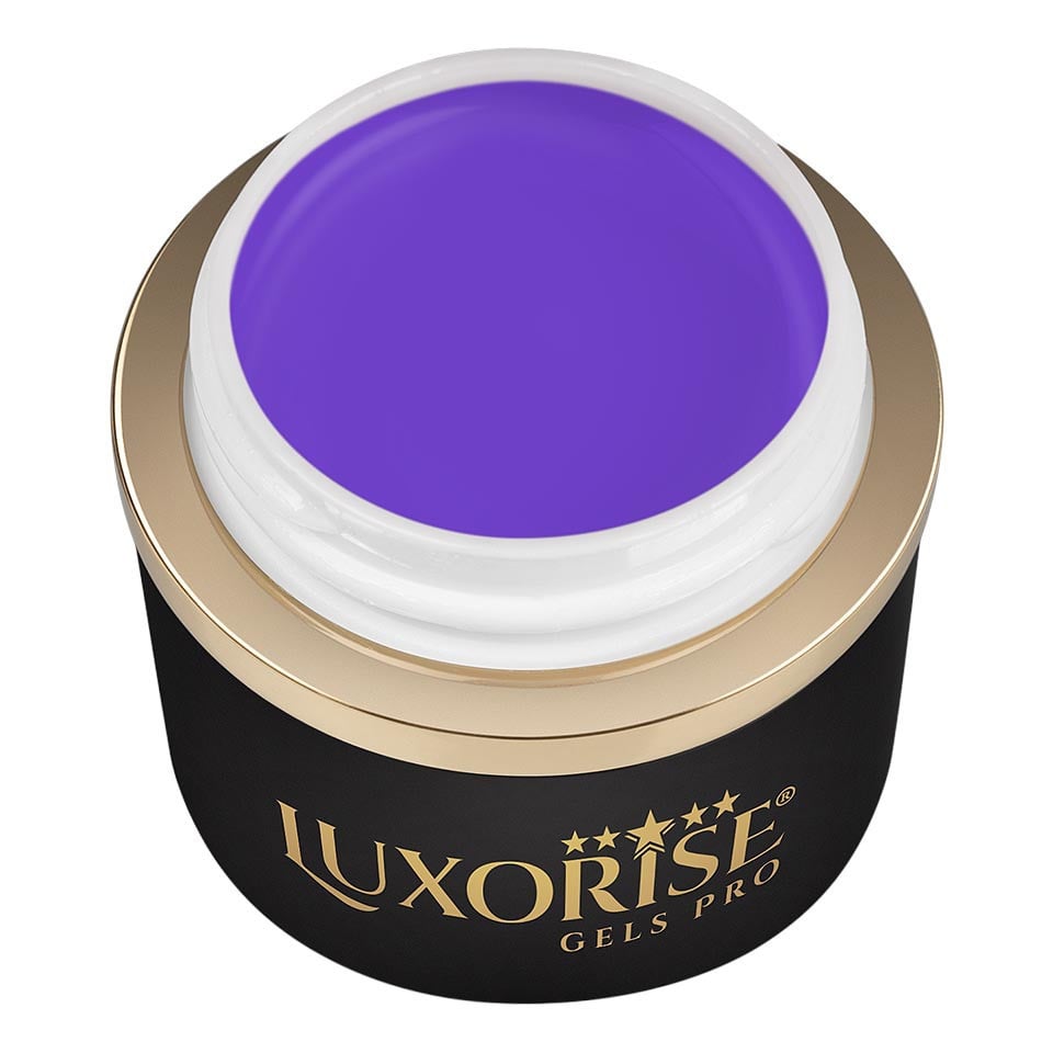 Gel Pictura Unghii LUXORISE Perfect Line - Deep Lavender, 5ml - 2 | YEO