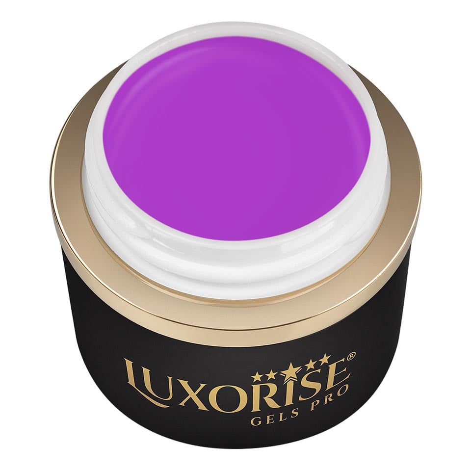 Gel Pictura Unghii LUXORISE Perfect Line - Vivid Purple, 5ml - 1 | YEO