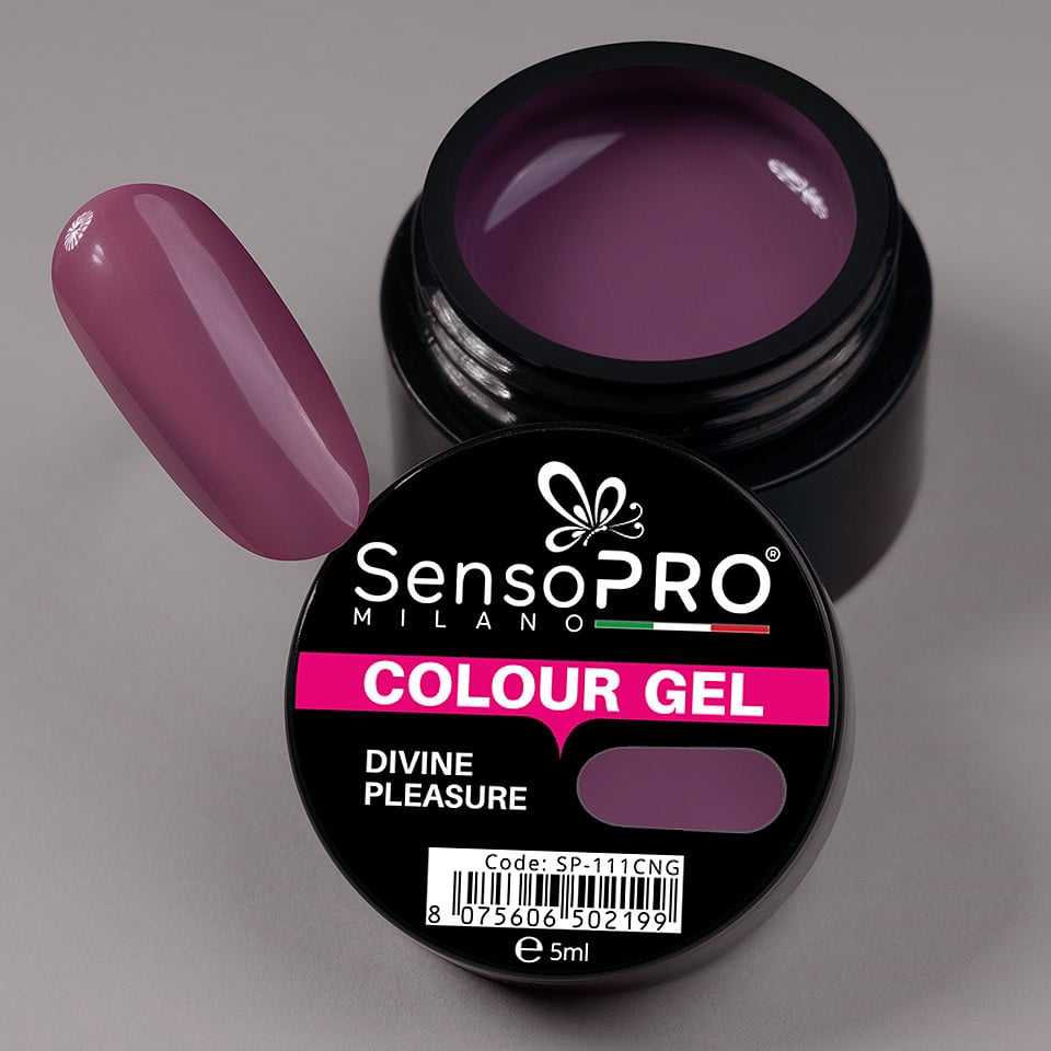 Gel UV Colorat Divine Pleasure 5ml, SensoPRO Milano - 3 | YEO