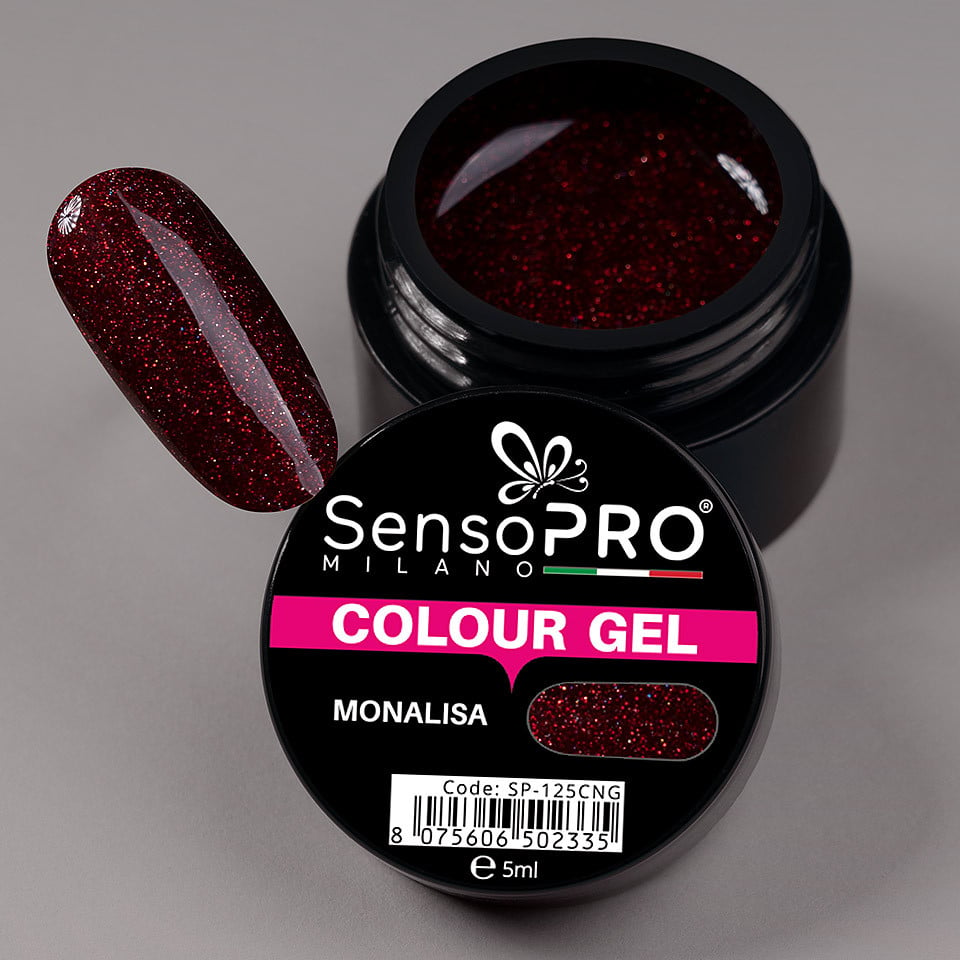 Gel UV Colorat Monalisa 5ml, SensoPRO Milano - 3 | YEO