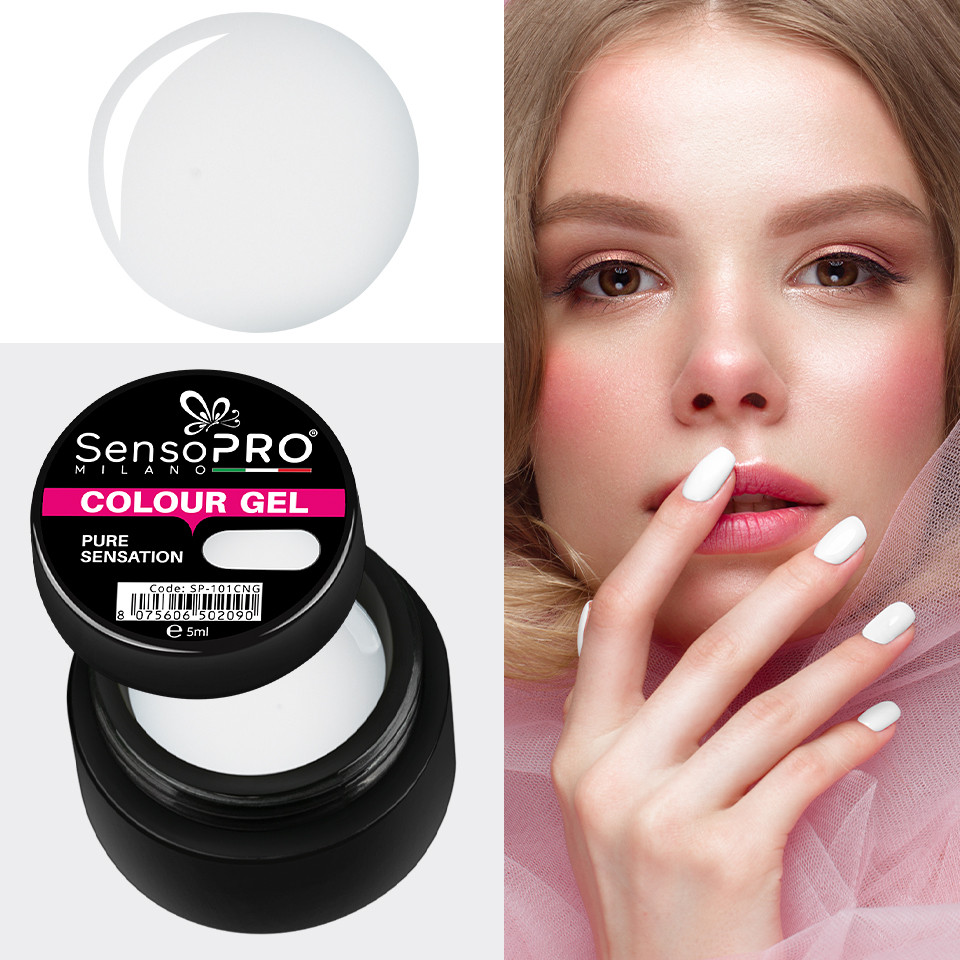 Gel UV Colorat Pure Sensation, SensoPRO Milano - 2 | YEO