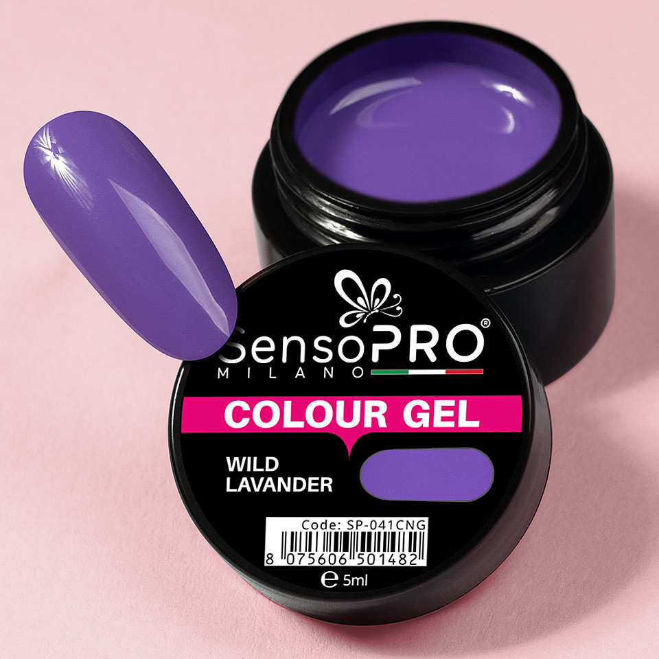 Gel UV Colorat Wild Lavander 5ml, SensoPRO Milano - 2 | YEO