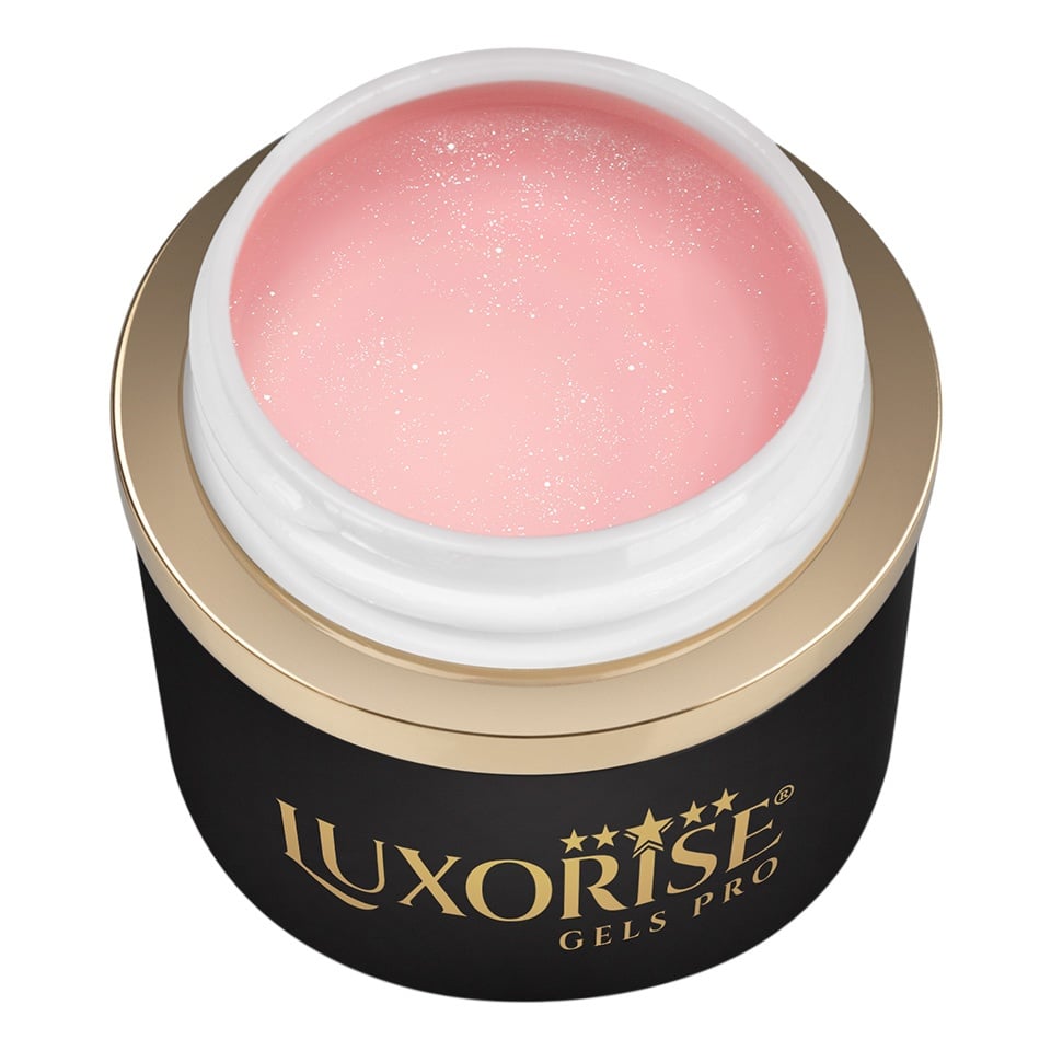 Gel UV Constructie Unghii RevoFlex LUXORISE 15ml, Soft Radiance