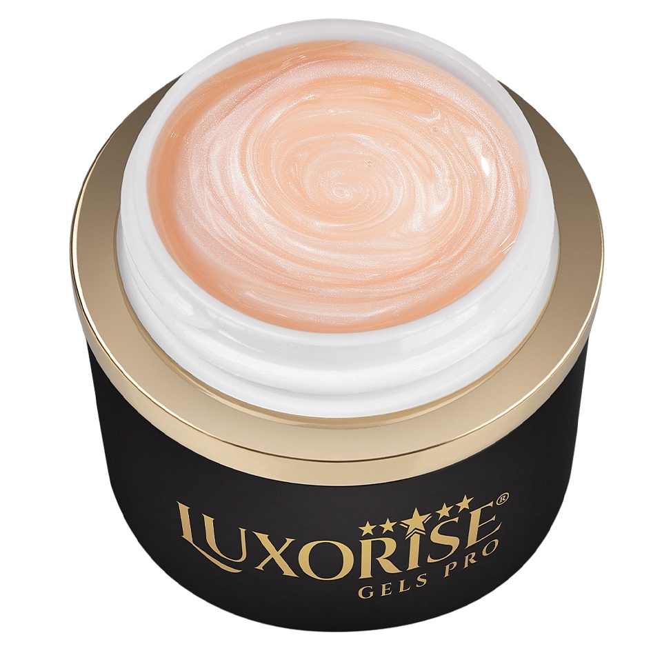 Gel UV Constructie Unghii RevoFlex Royal Pearls LUXORISE 15ml, Divine Mist - 1 | YEO