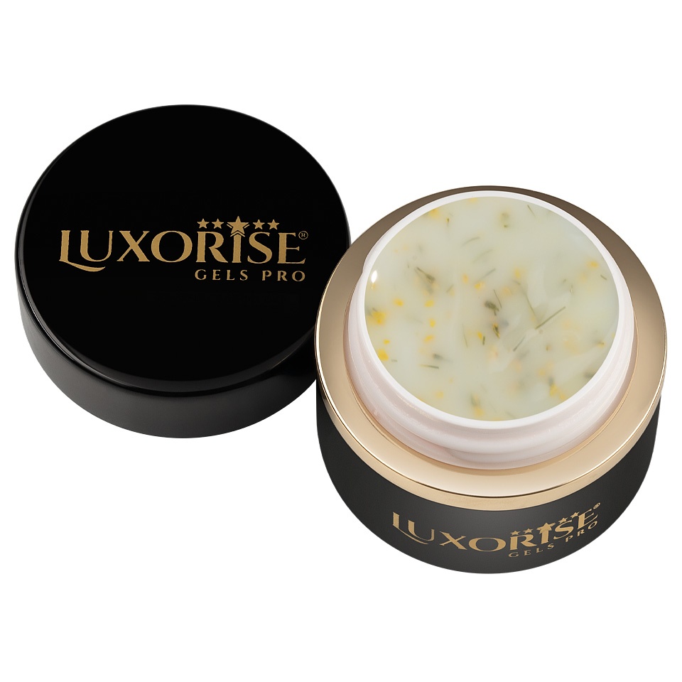 Gel UV Constructie Unghii RevoFlex Silk Petal LUXORISE 15ml, Daisy Burst - 3 | YEO