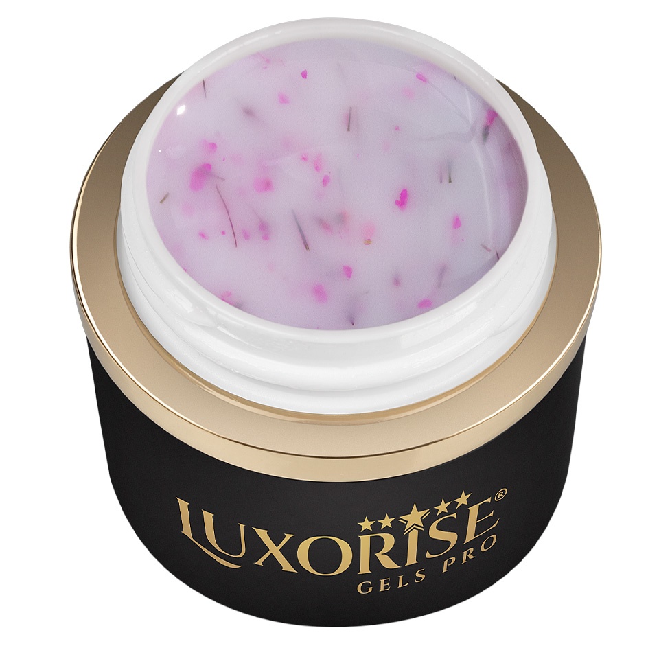 Gel UV Constructie Unghii RevoFlex Silk Petal LUXORISE 15ml, Orchid Delight
