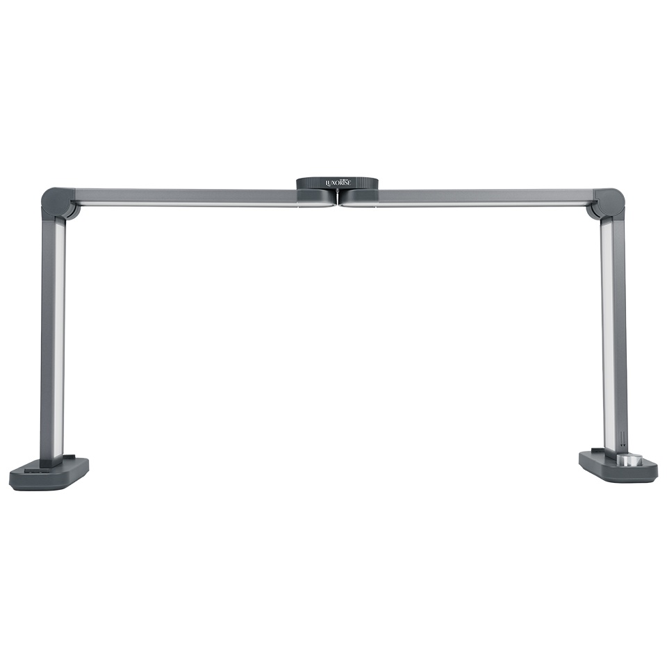 Lampa LED Profesionala Manichiura / Cosmetica LUXORISE StellarFrame PRO, Titanium Silver