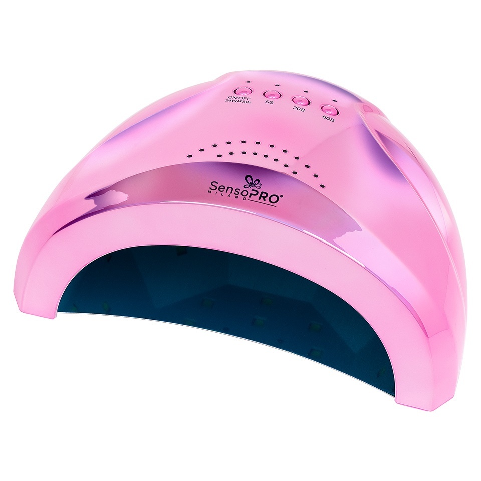 Lampa Unghii UV LED 48W SUNONE SensoPRO Milano, Royal Pink - 2 | YEO