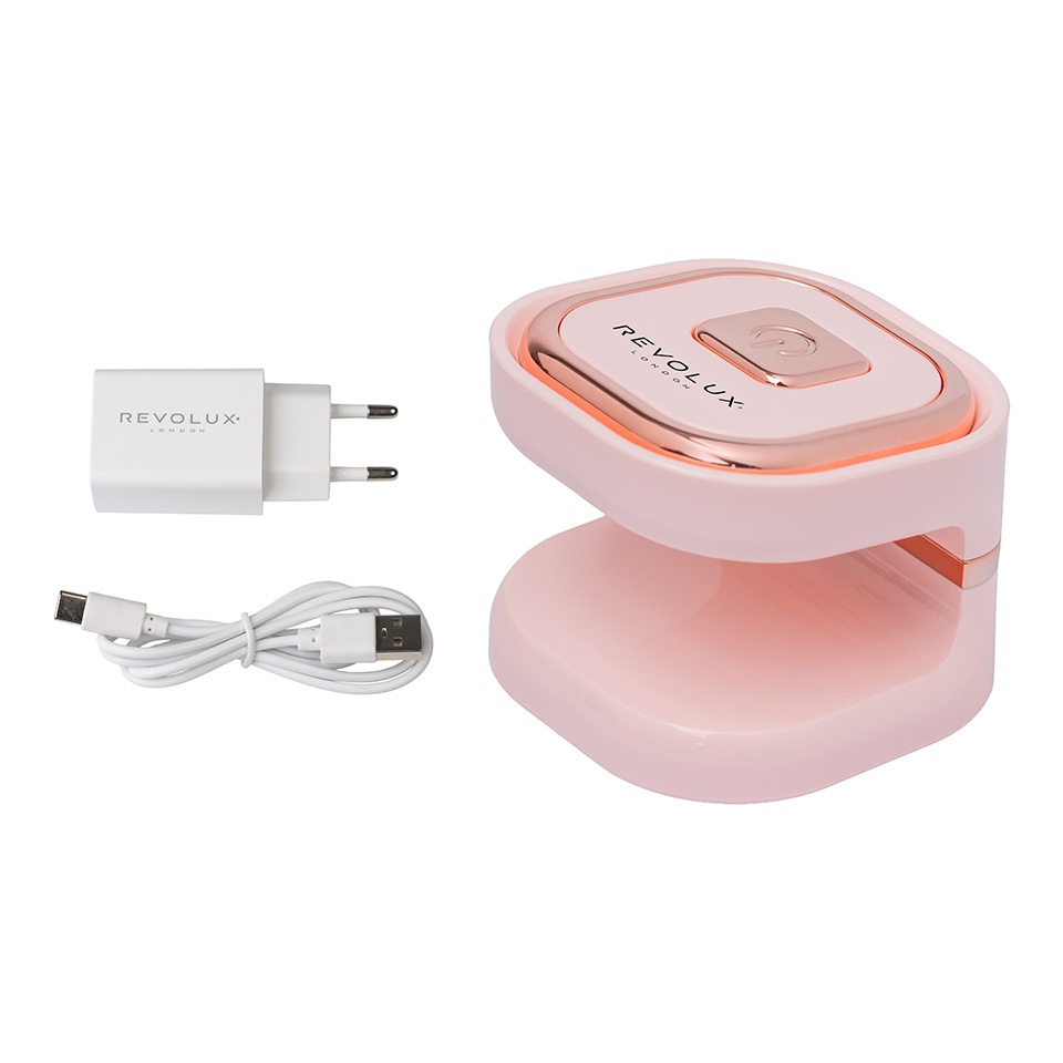 Lampa Unghii UV / LED RoyalCharm - REVOLUX London, Pink - 1 | YEO