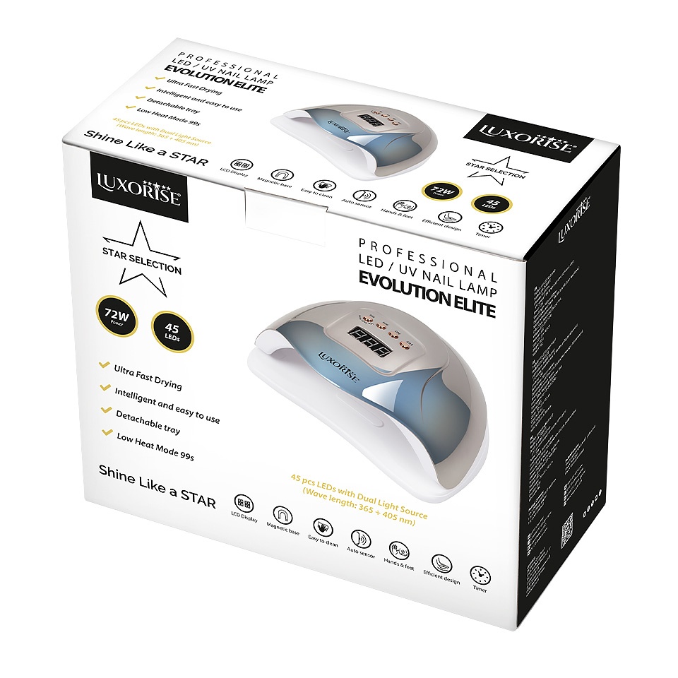 Lampa UV LED 72W Evolution Elite - LUXORISE, Silver - 1 | YEO