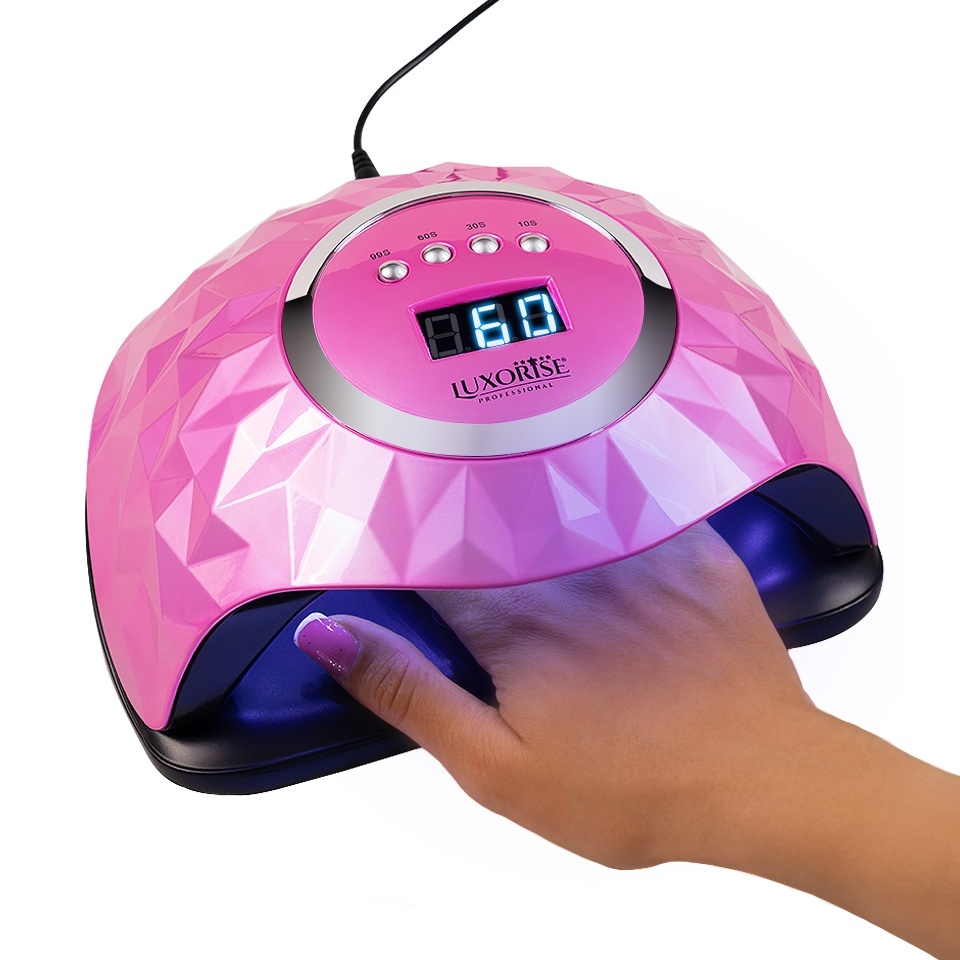 Lampa UV LED Unghii 220W EclatDiamond PRO - LUXORISE, Laser Pink - 1 | YEO