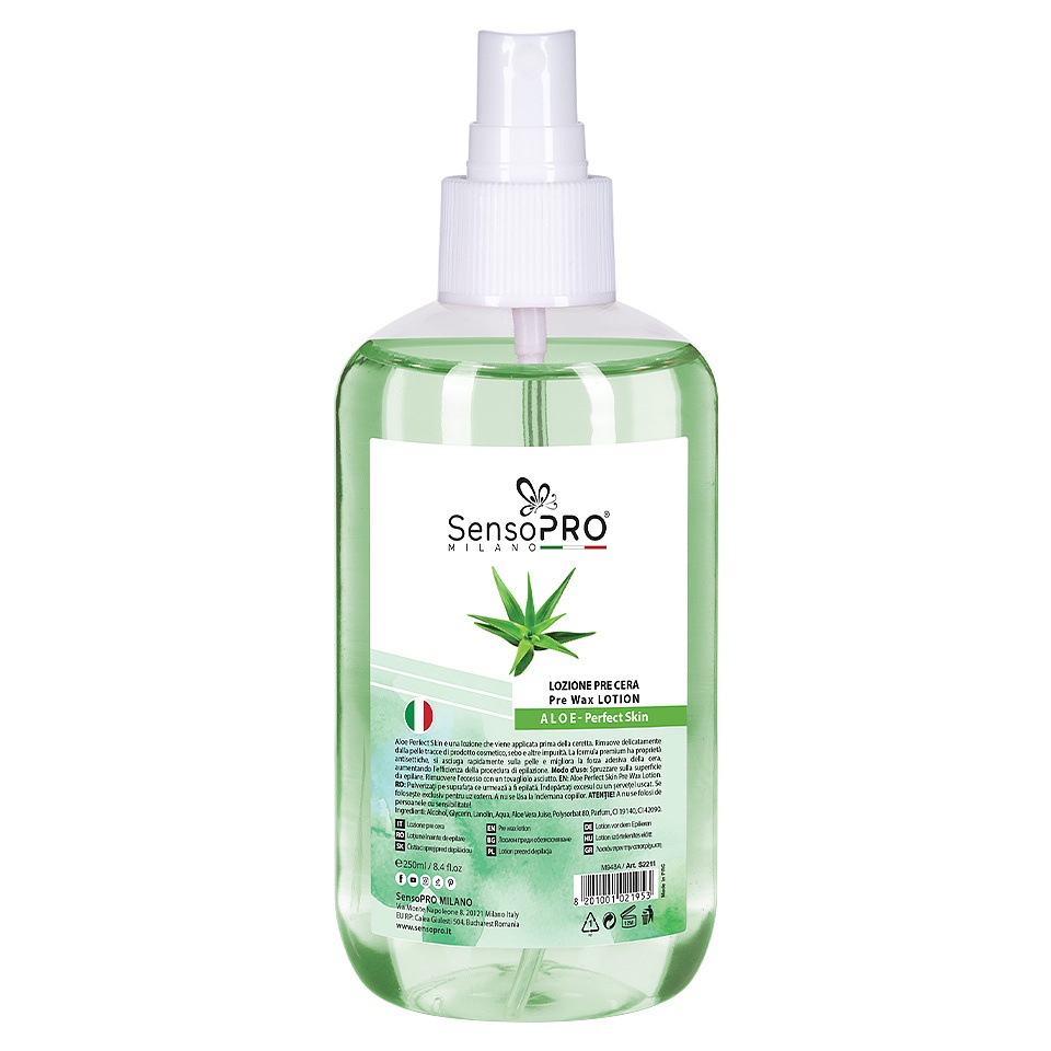 Lotiune inainte de Epilare Aloe Vera, 250ml