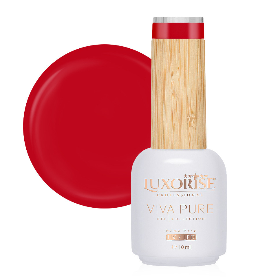 Oja Semipermanenta Hema Free Viva Pure LUXORISE - Cherry Haze 10ml