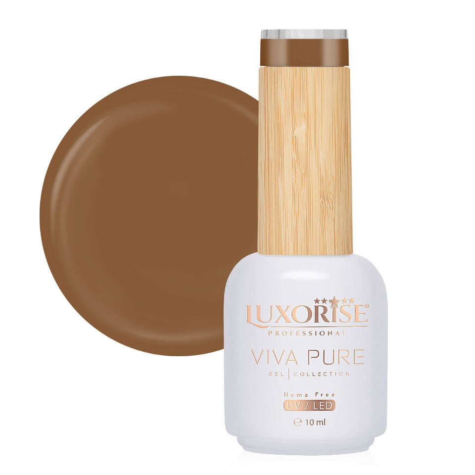 Oja Semipermanenta Hema Free Viva Pure LUXORISE - Nutty Kiss 10ml