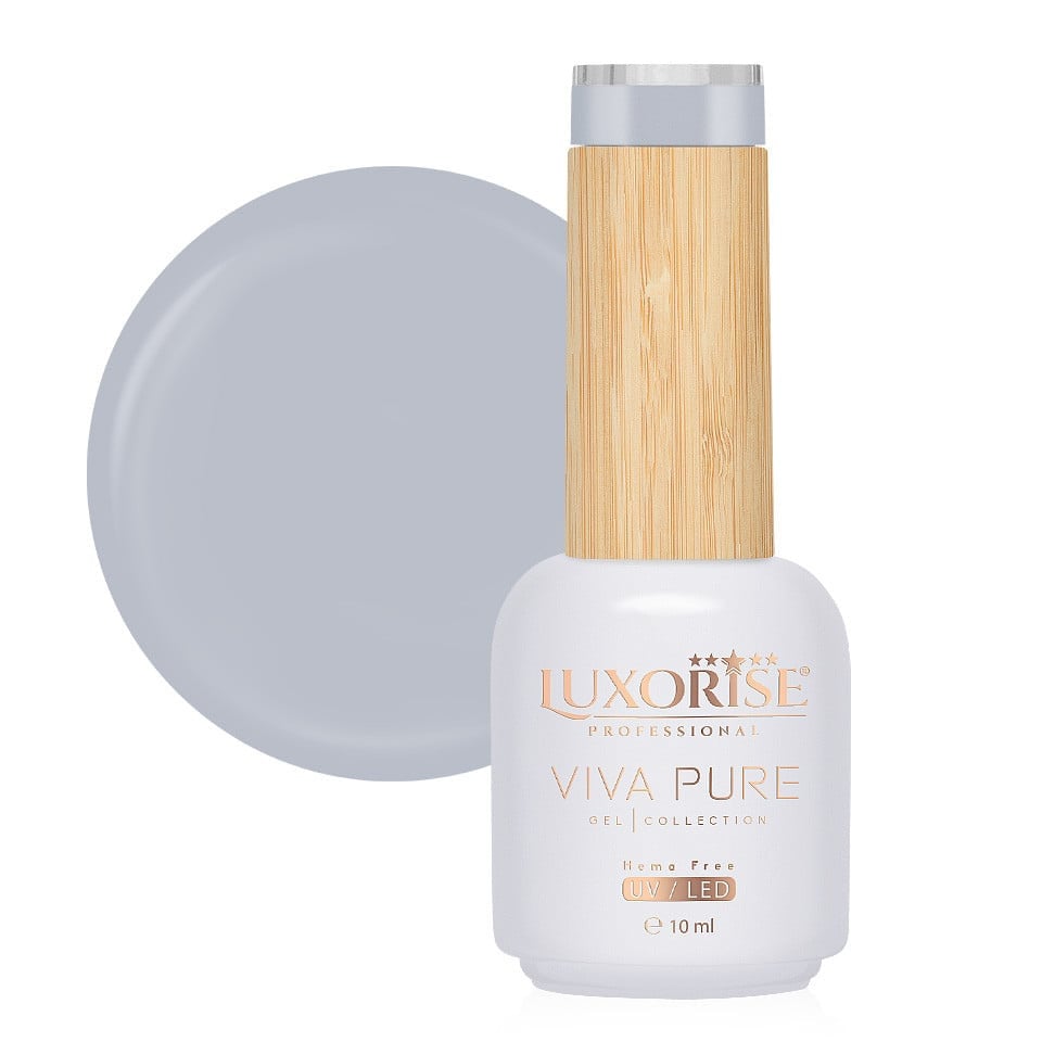 Oja Semipermanenta Hema Free Viva Pure LUXORISE - Thunder Grey 10ml