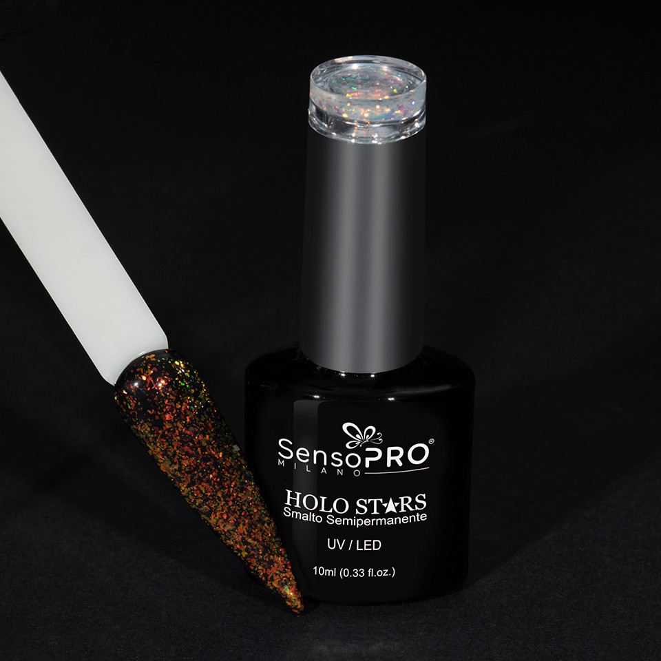 Oja Semipermanenta Holo Stars SensoPRO Milano 10ml, Motion Dark #07 - 2 | YEO