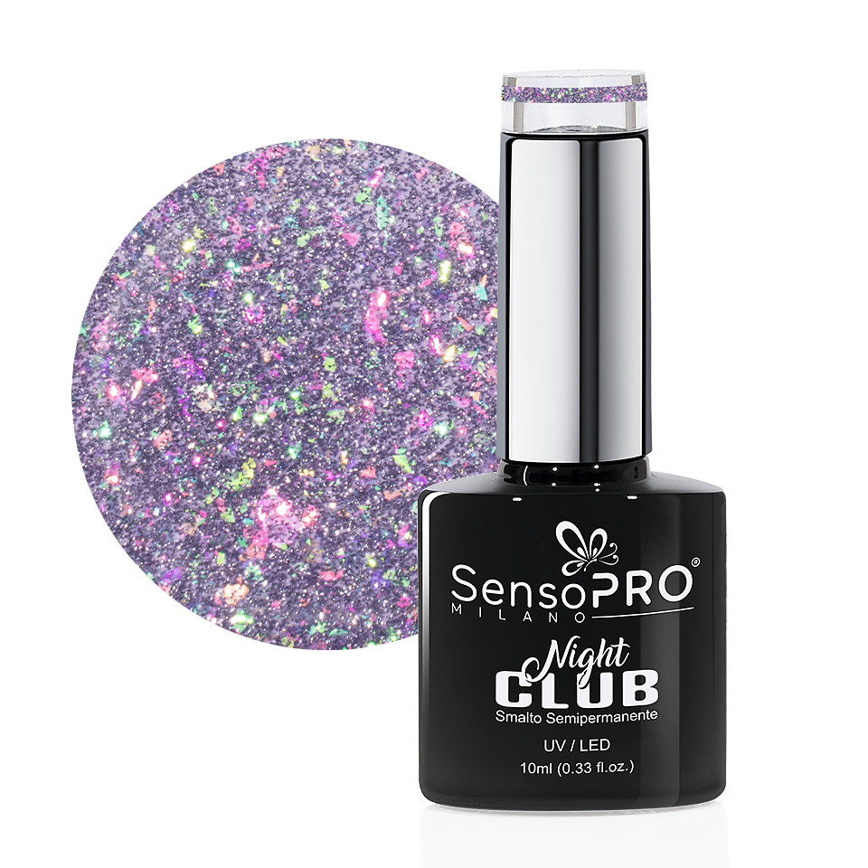 Oja Semipermanenta Night Club SensoPRO Milano 10ml, Dynamic Dazzle #19