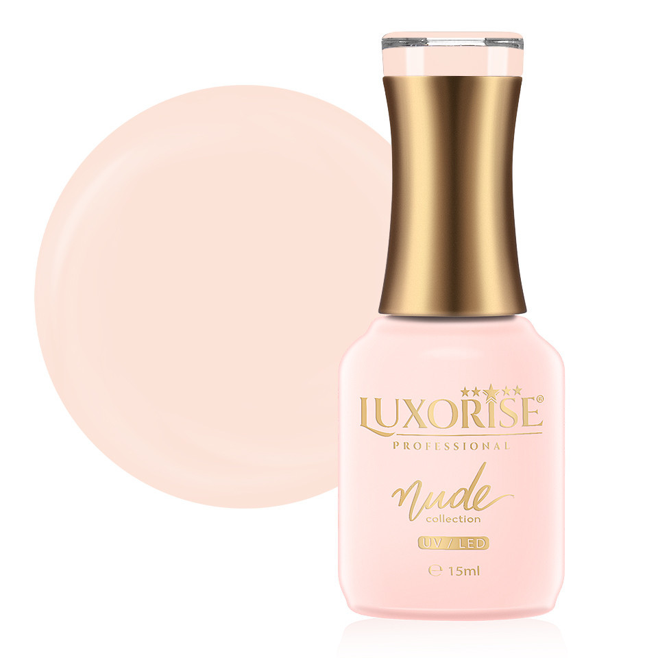 Oja Semipermanenta Nude Collection LUXORISE, Soft Nude 15ml