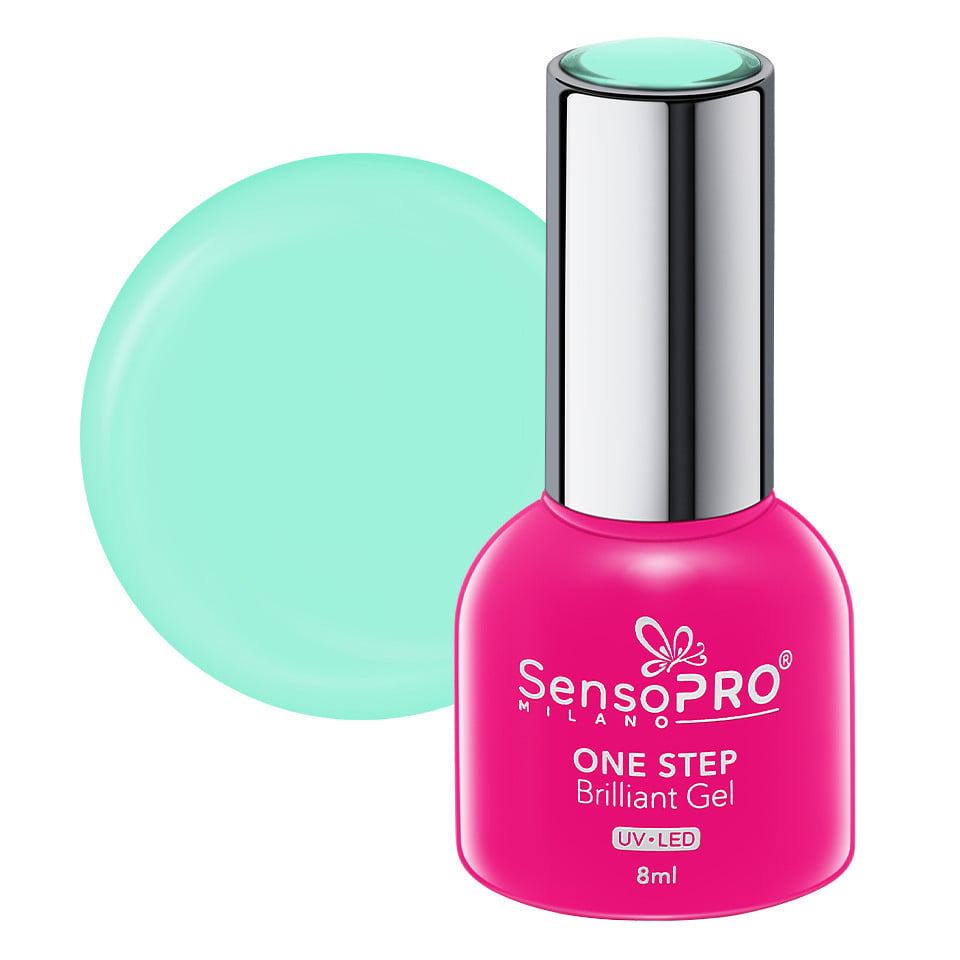 Oja Semipermanenta One Step Brilliant Gel SensoPRO Milano 8ml, Oasis Pleasure #53