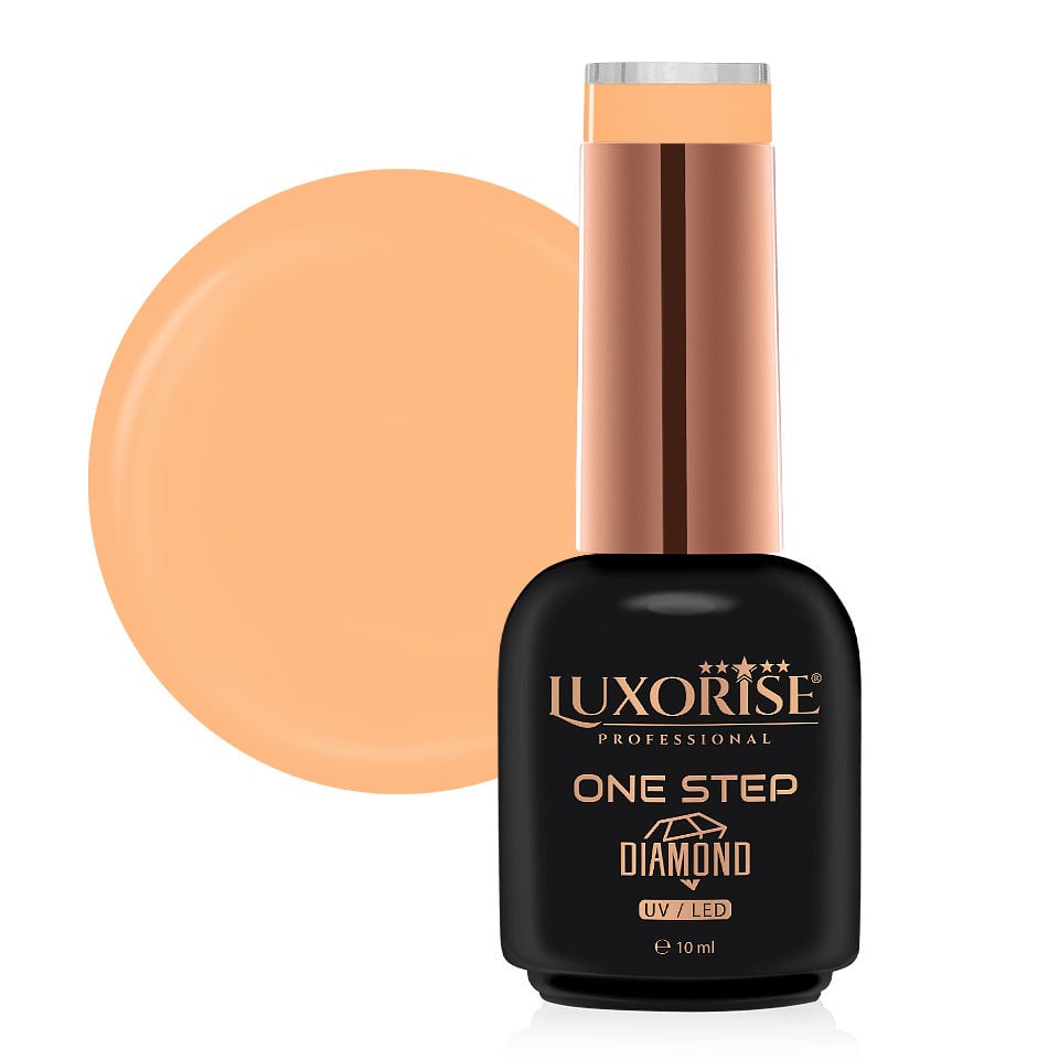 Oja Semipermanenta One Step Diamond Orange Sorbet 10ml, LUXORISE